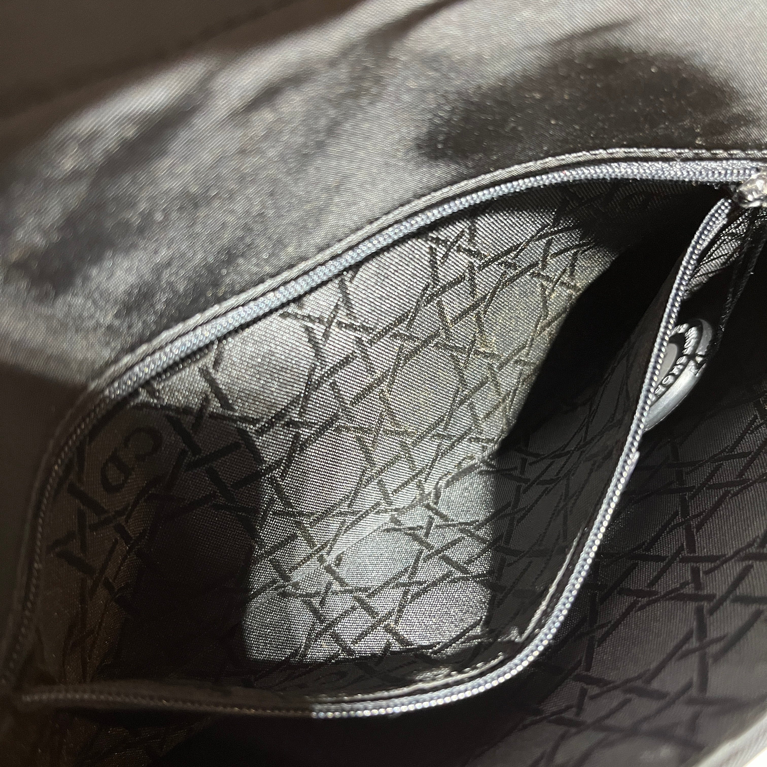 Christian Dior/Hand Bag/Nylon/BLK/Malice Mini view 4