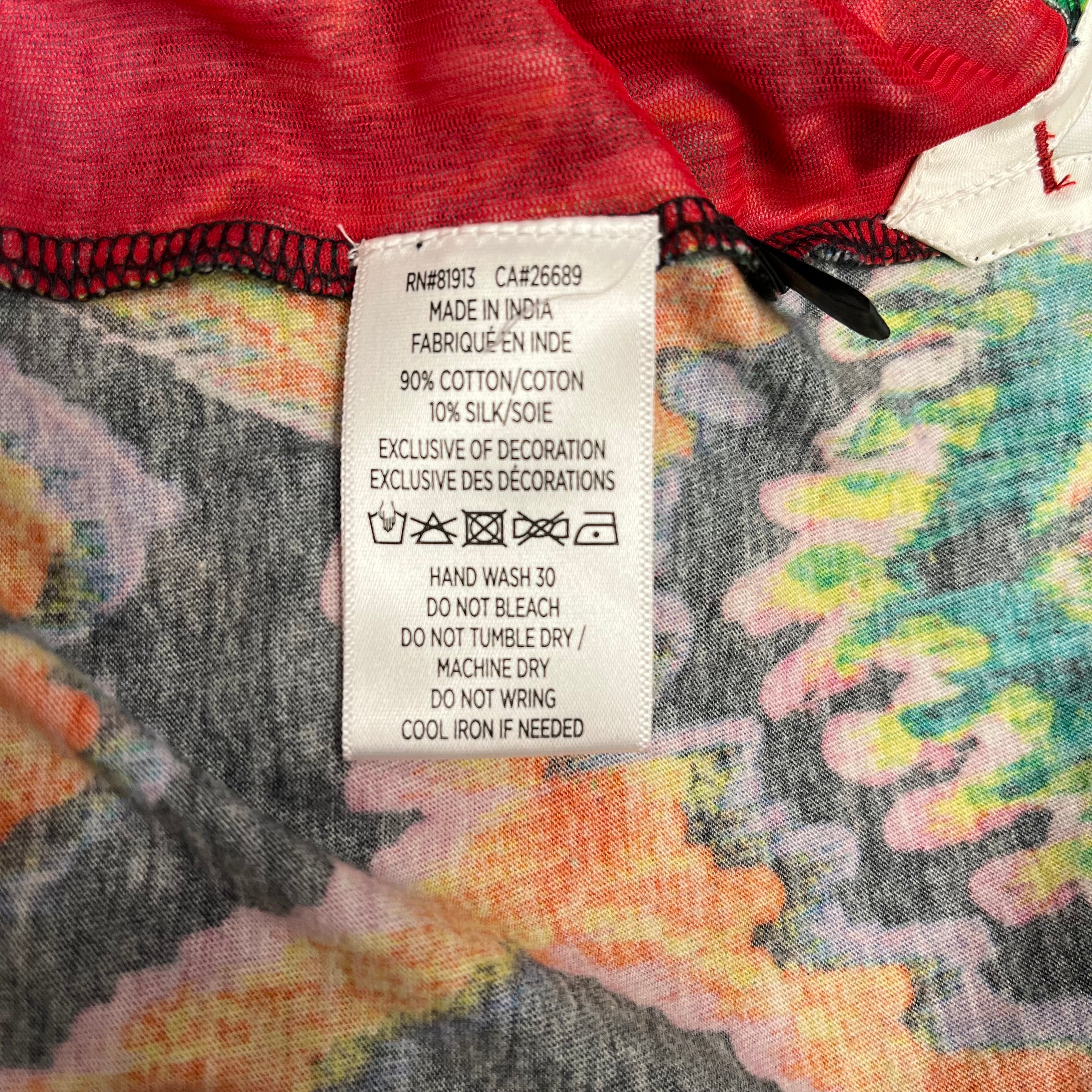 Robert Graham/T-Shirt/S/Cotton/BLU/All Over Print/ view 4