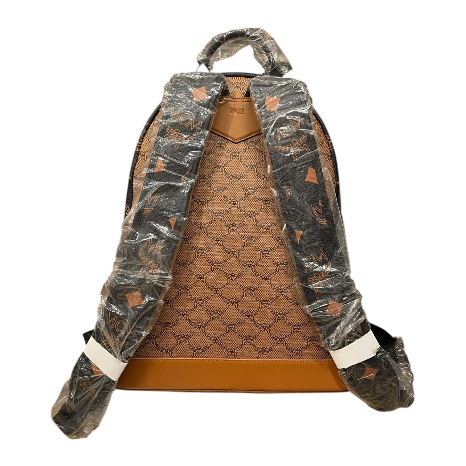 MCM/Backpack/All Over Print/Leather/BEG/11282404 view 2