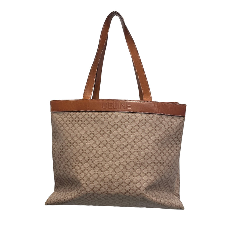 CELINE/Tote Bag/All Over Print/Leather/CML/TRIOMPHE MACADAM