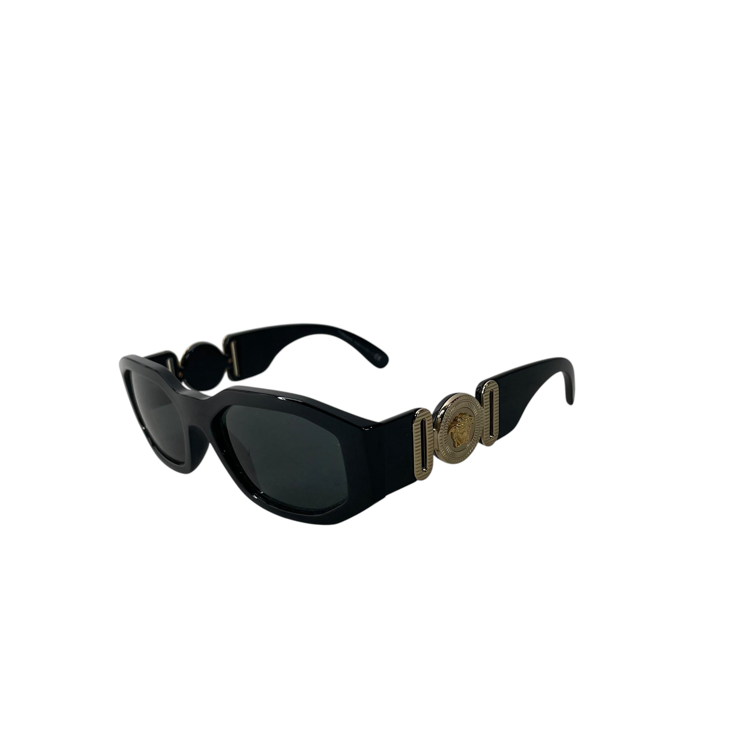 VERSACE/Sunglasses/Plastic/BLK/M's/VERSACE GOLD MEDUSA FRAME 4361 view 2