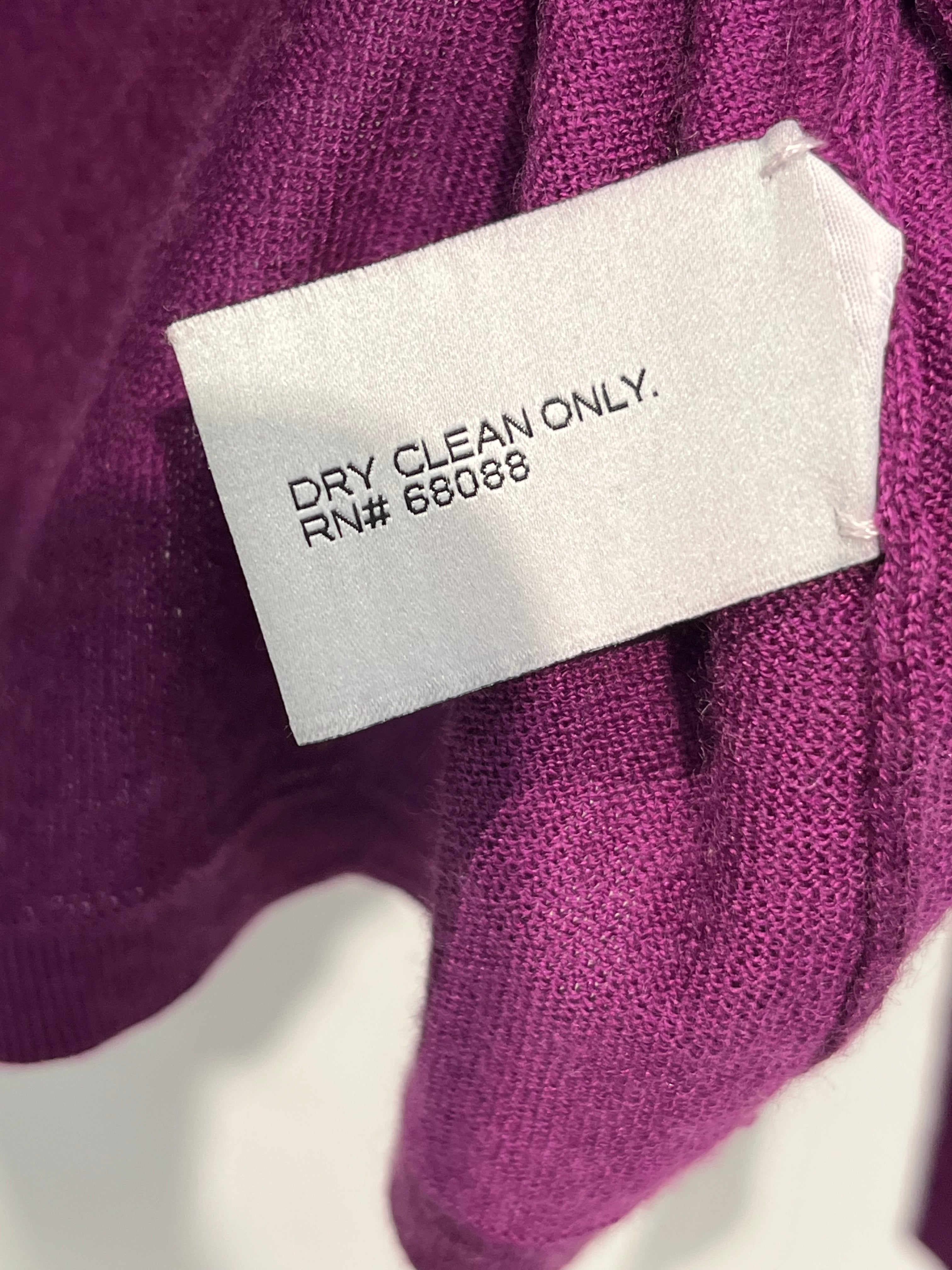SAKS FIFTH AVENUE/Sweater/S/Cashmere/PPL/Pullover/RN68088 cashmere sweater view 3