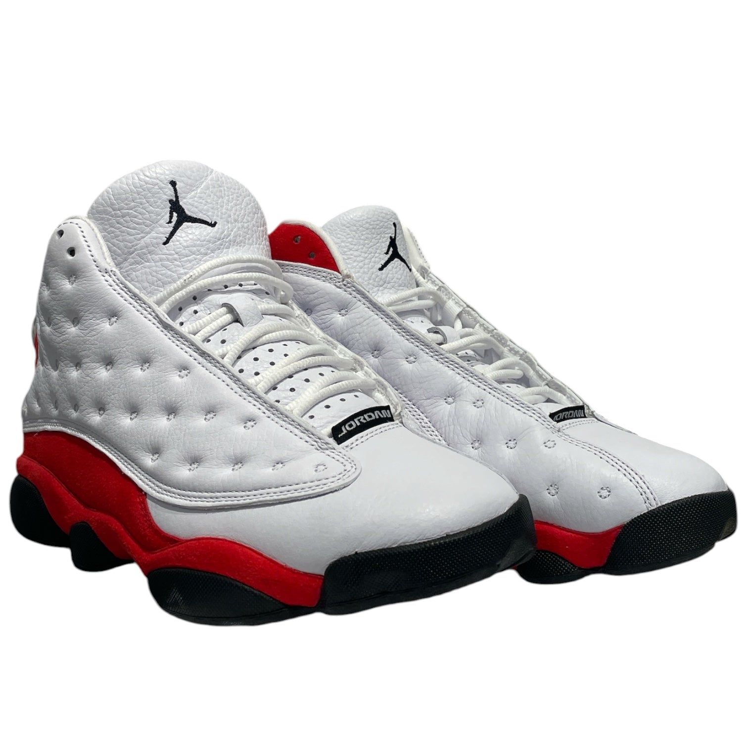 JORDAN BRAND/Hi-Sneakers/US 8.5/Leather/WHT/414571-102 view 1