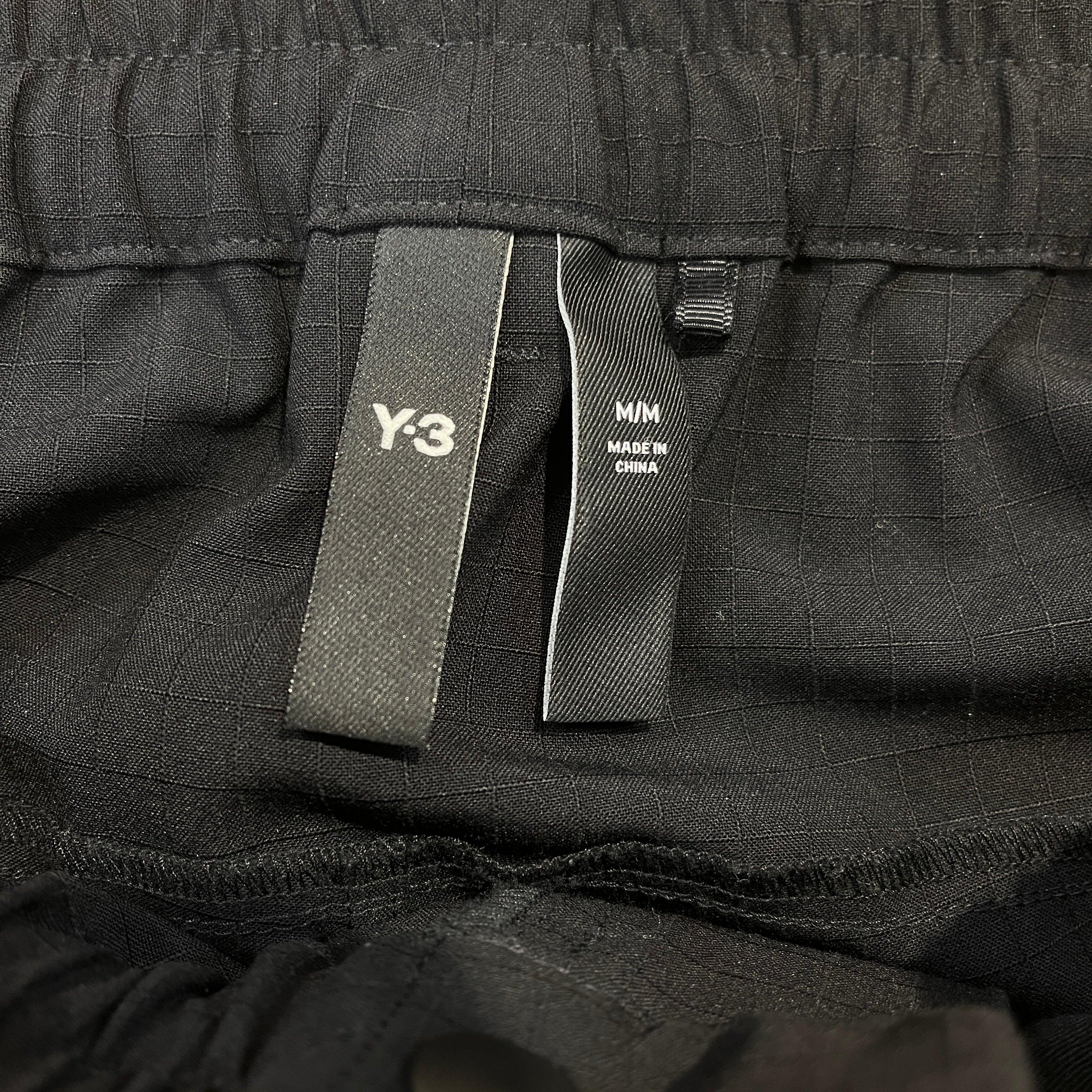 Y-3/Pants/M/Polyester/BLK/tech wear cargo view 3