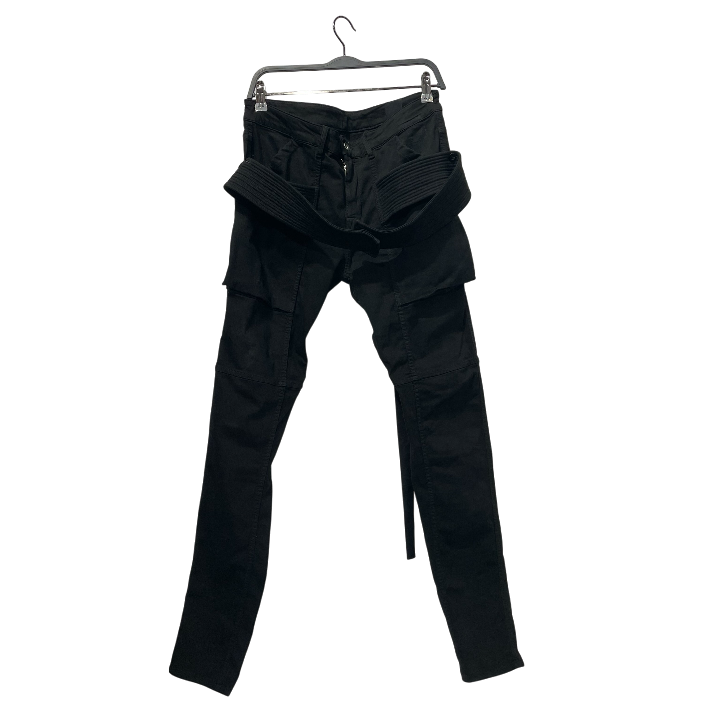 Rick Owens/Skinny Pants/32/Cotton/BLK/ view 1