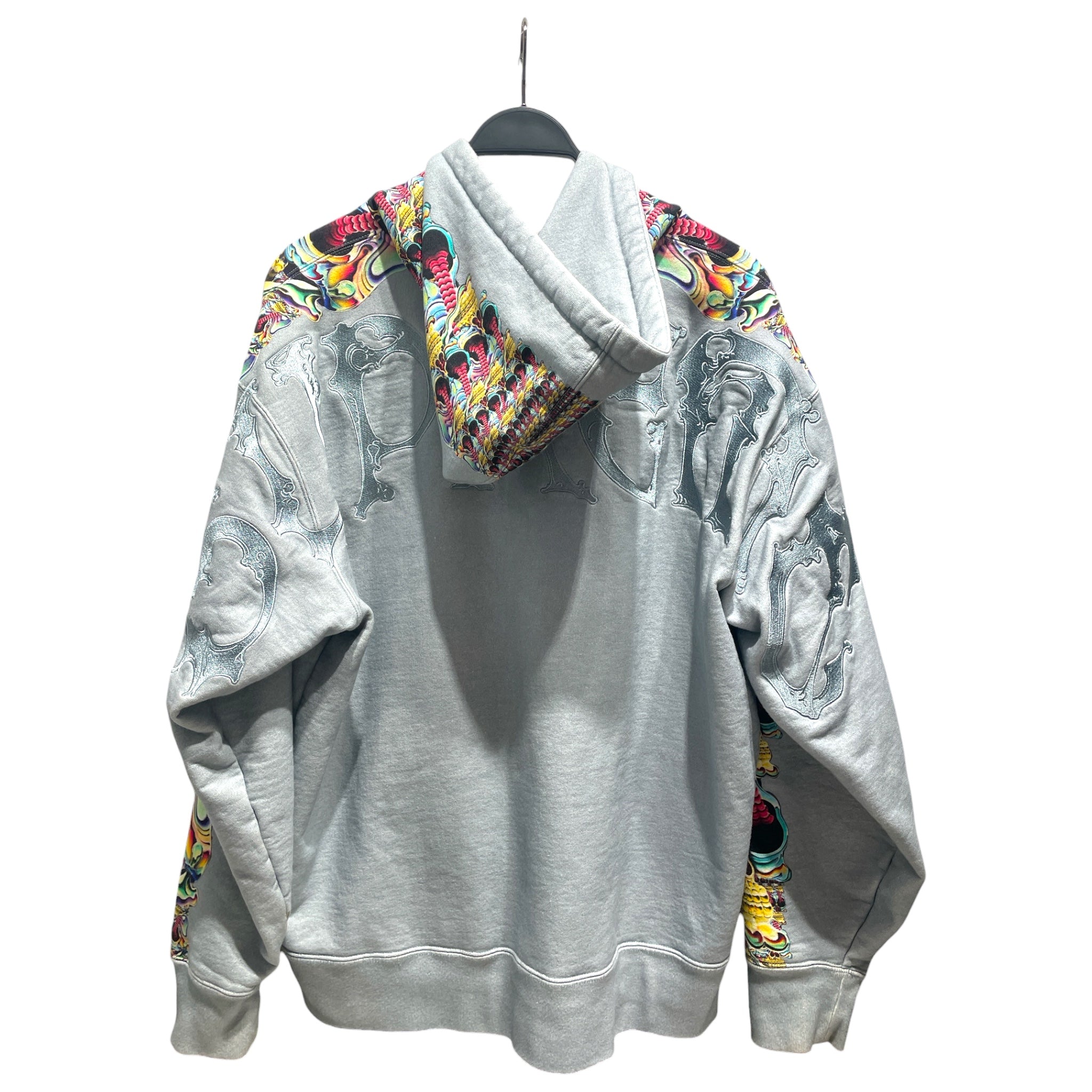 Supreme/Hoodie/L/Cotton/BLU/SKULL ZIP UP view 2