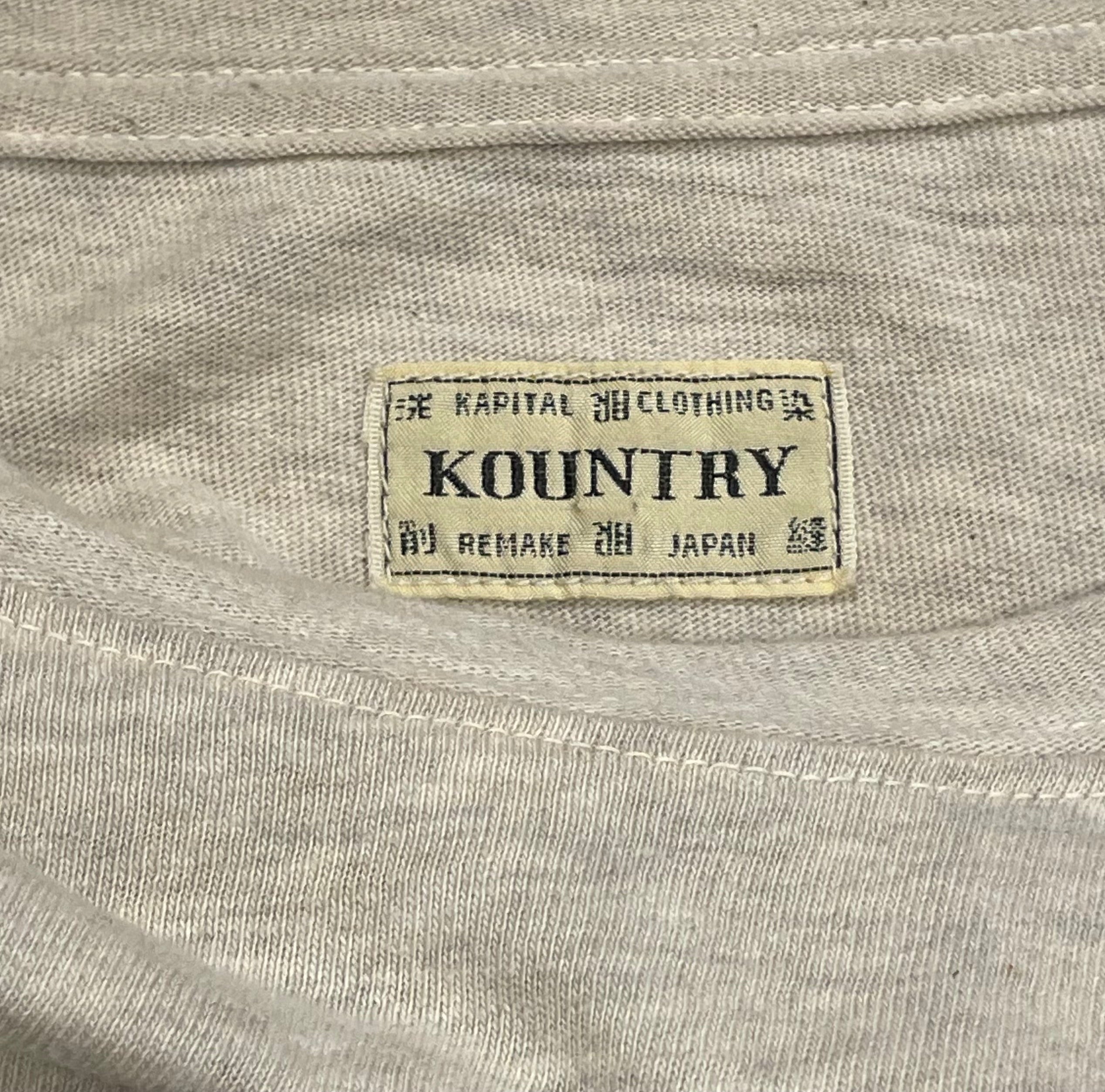 KAPITAL/LS T-Shirt/XL/Cotton/GRY/Graphic/TOO LOUD TOO BAD MOTO LS view 4