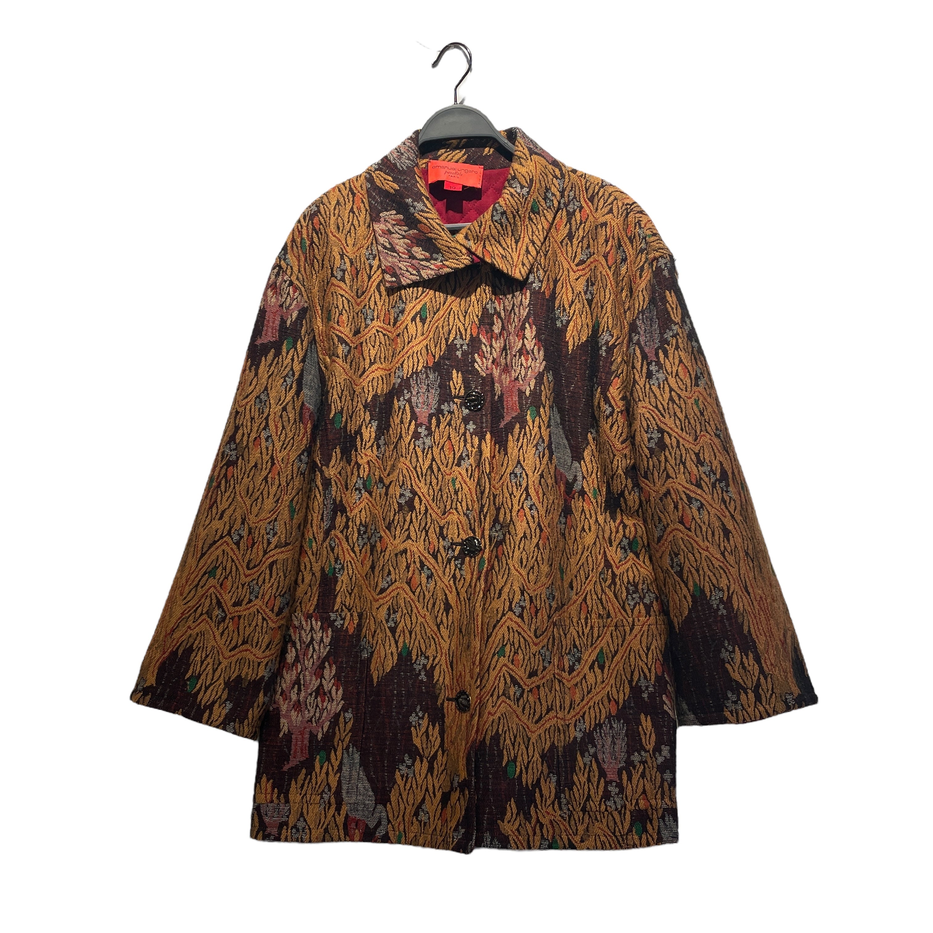 emanuel ungaro/Coat/10/All Over Print/Cotton/MLT/ view 1