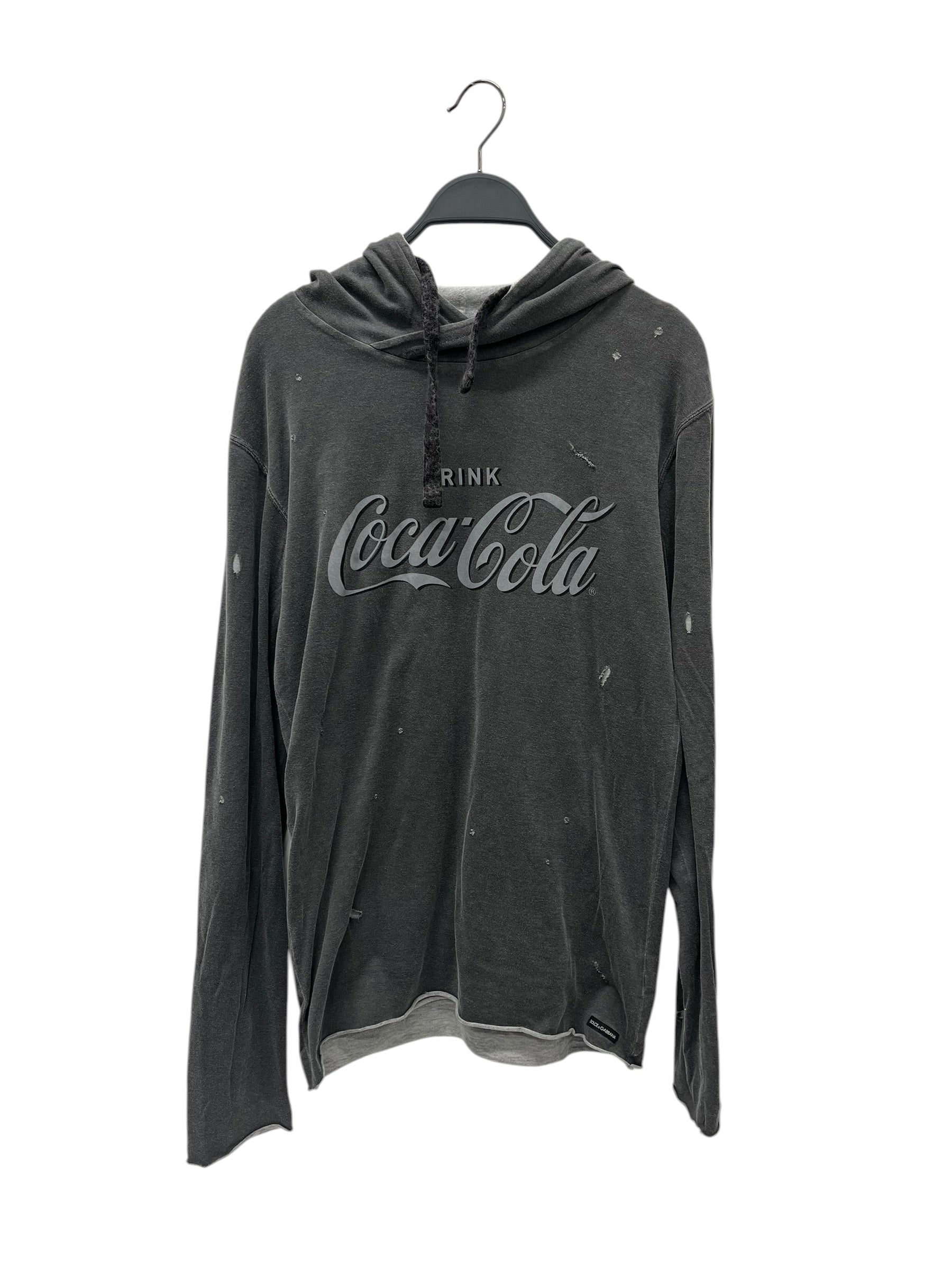 DOLCE&GABBANA/Hoodie/Cotton/GRY/DOUBLE LAYER view 1