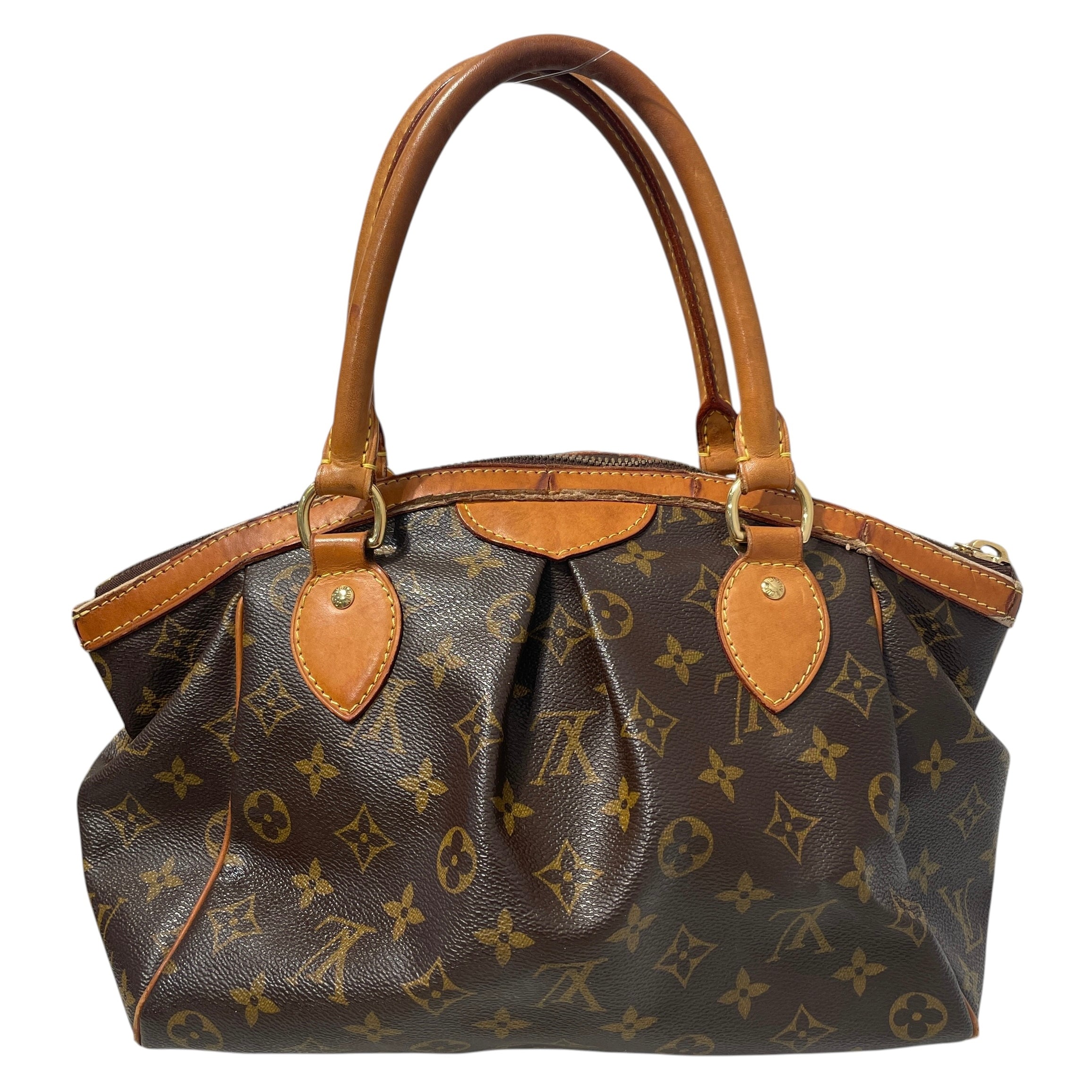 LOUIS VUITTON/Hand Bag/Monogram/Leather/BRW/Tivoli PM view 2