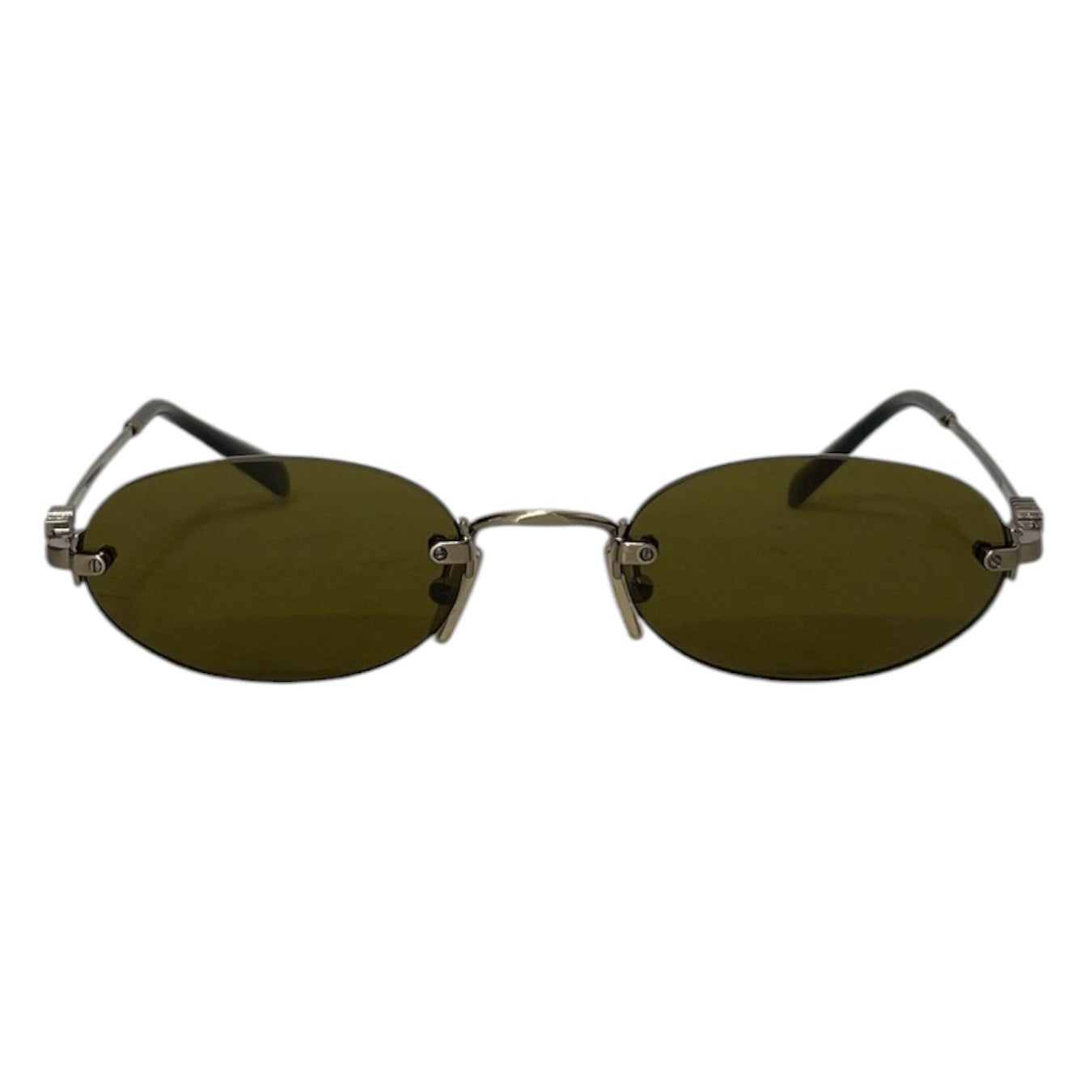 MIU MIU/Sunglasses/Titanium/SLV/M's/ view 1