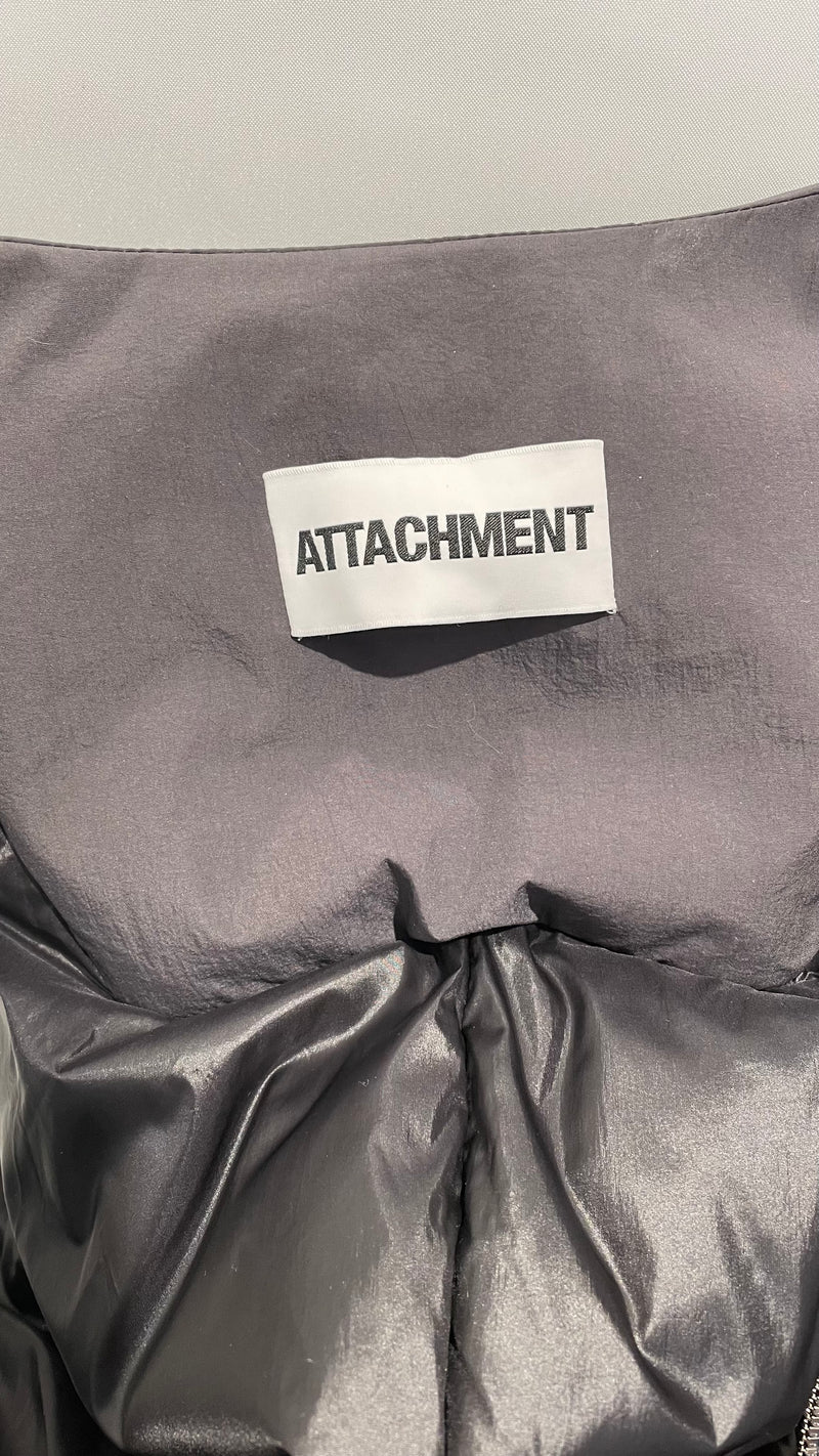 Attachment/Puffer Vest/2/Gray/Nylon/AD22-017/