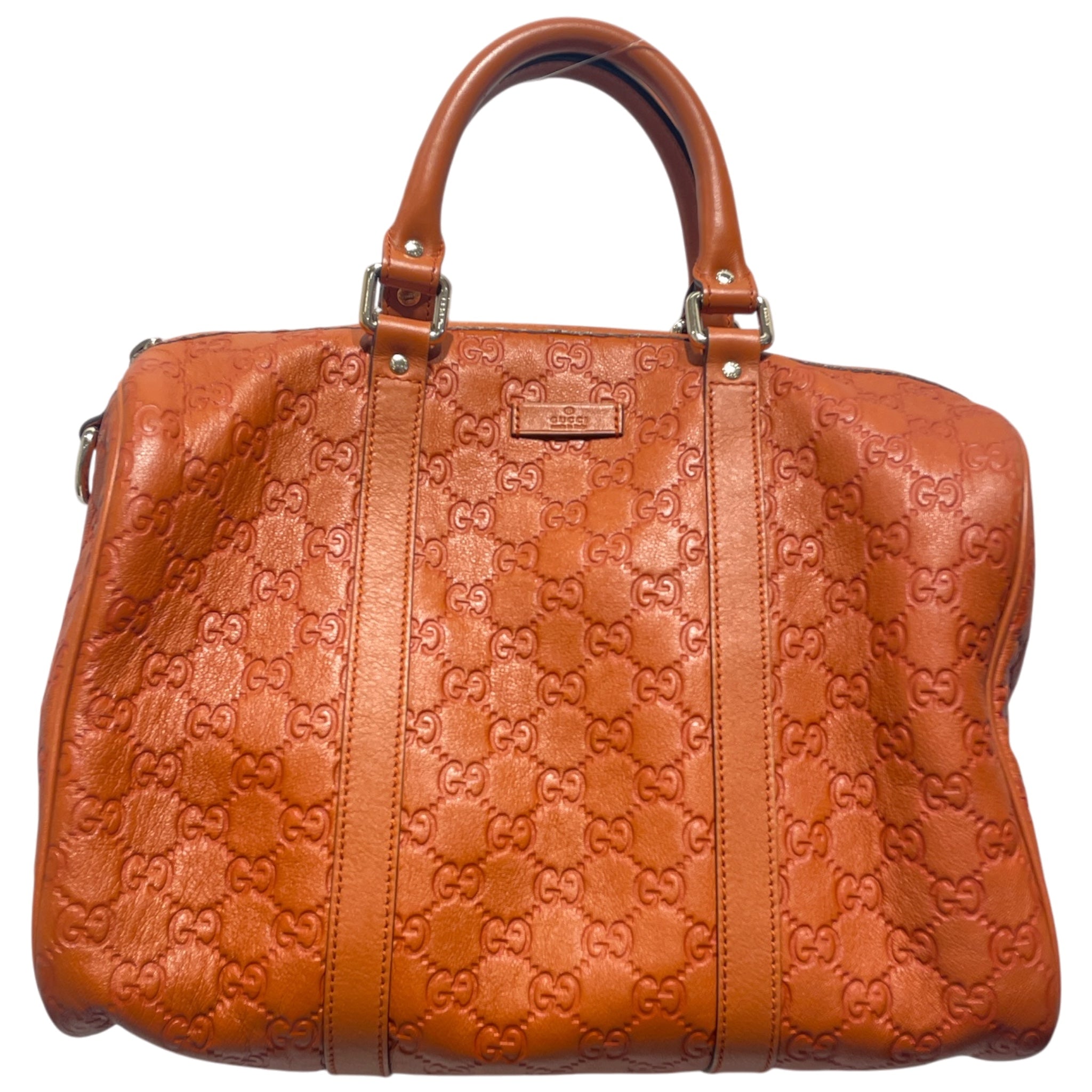 GUCCI/Bag/Monogram/ORN/GUCCISSIMA BOSTON ORANGE view 2