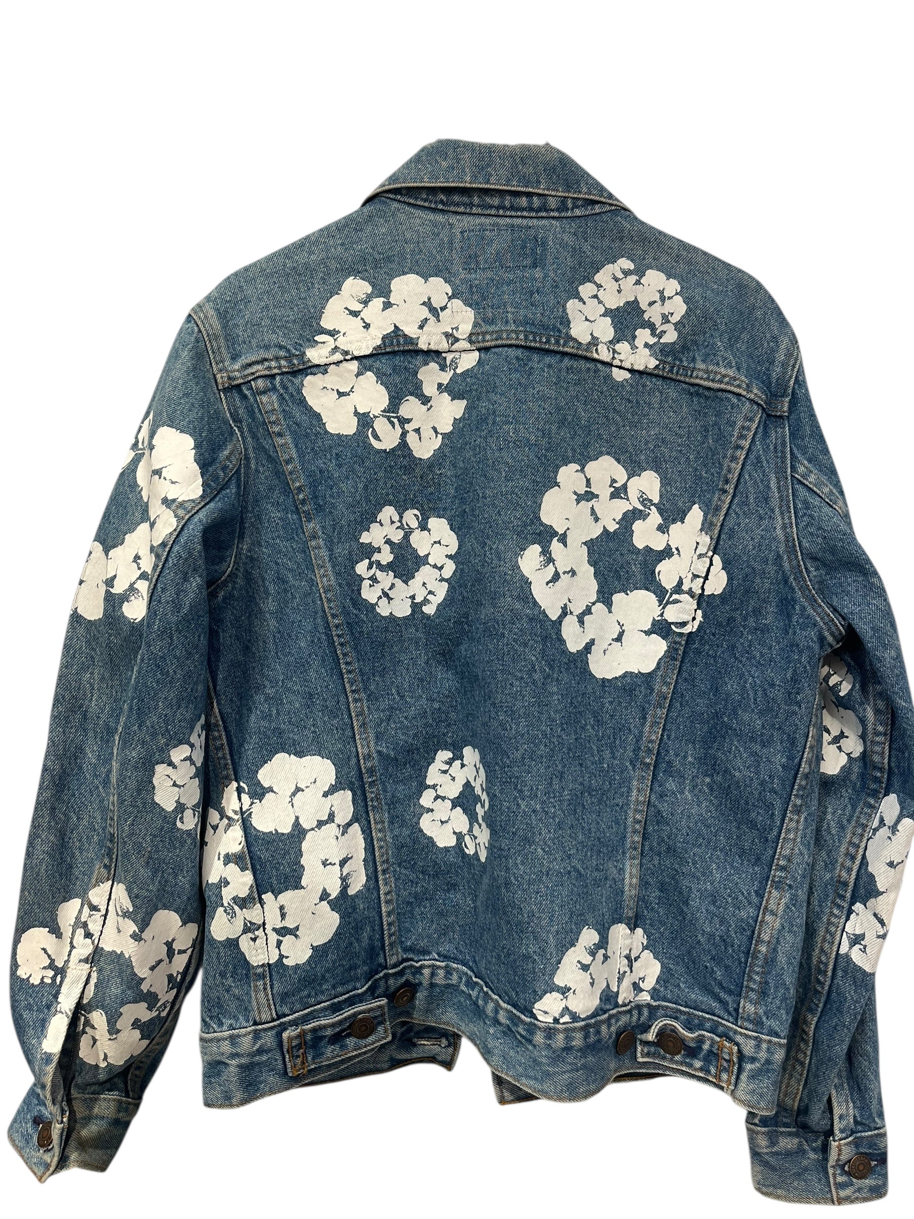DENIM TEARS/Levi's/Denim Jkt/S/Cotton/IDG/Double Breasted/All Over Print/CA00342 cotton print jkt view 2