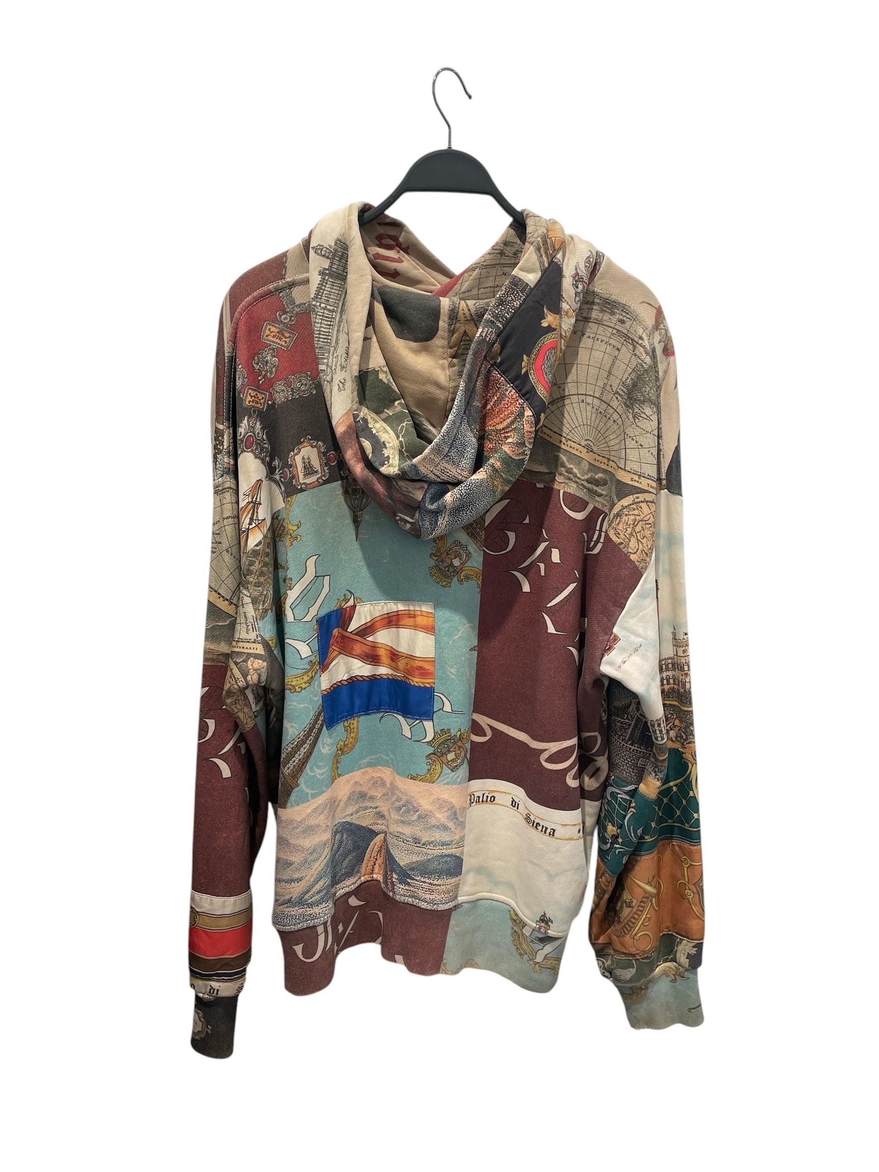 AMIRI/Hoodie/L/Cotton/MLT/all over graphic view 2