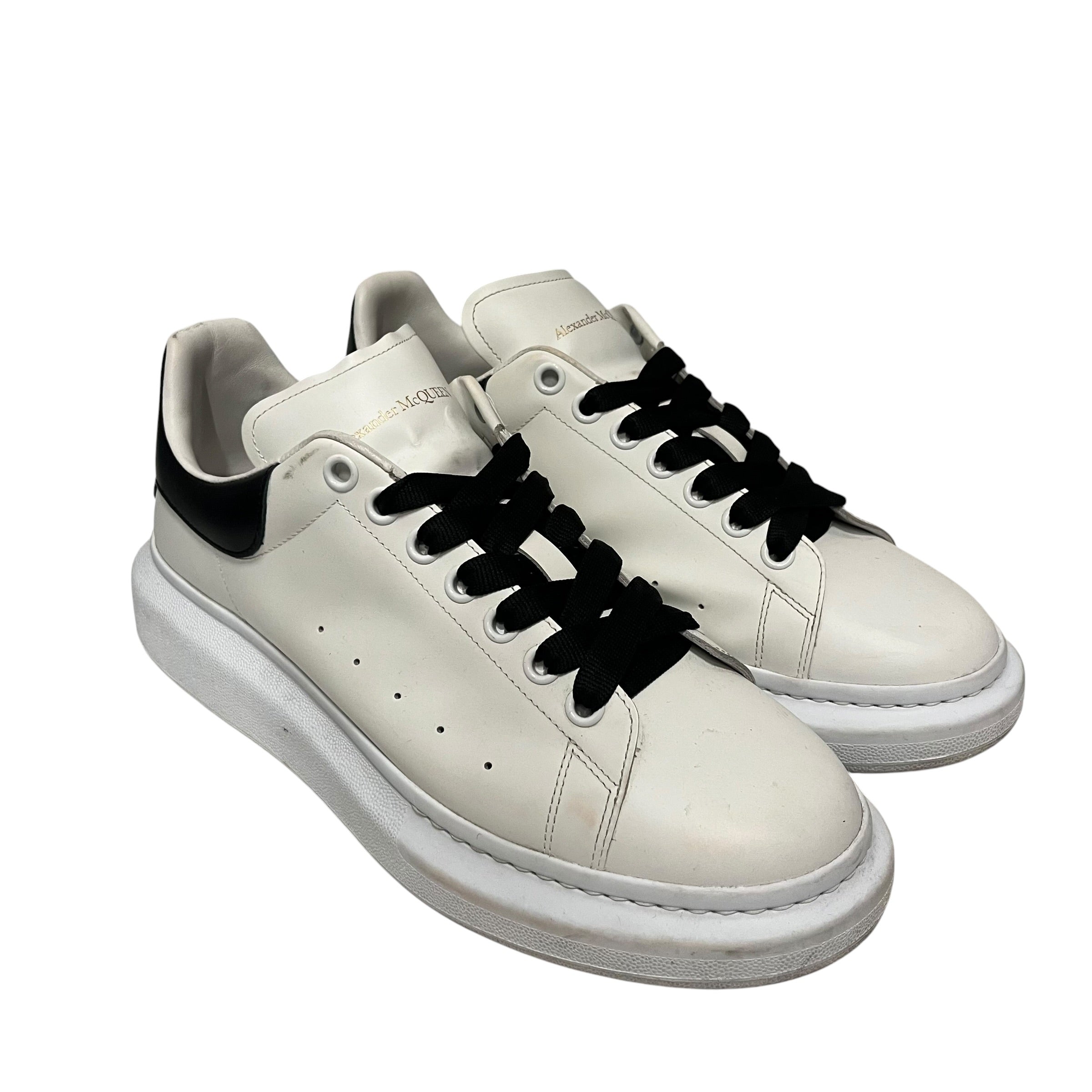 Alexander McQueen/Low-Sneakers/EU 44/Leather/WHT/ view 1