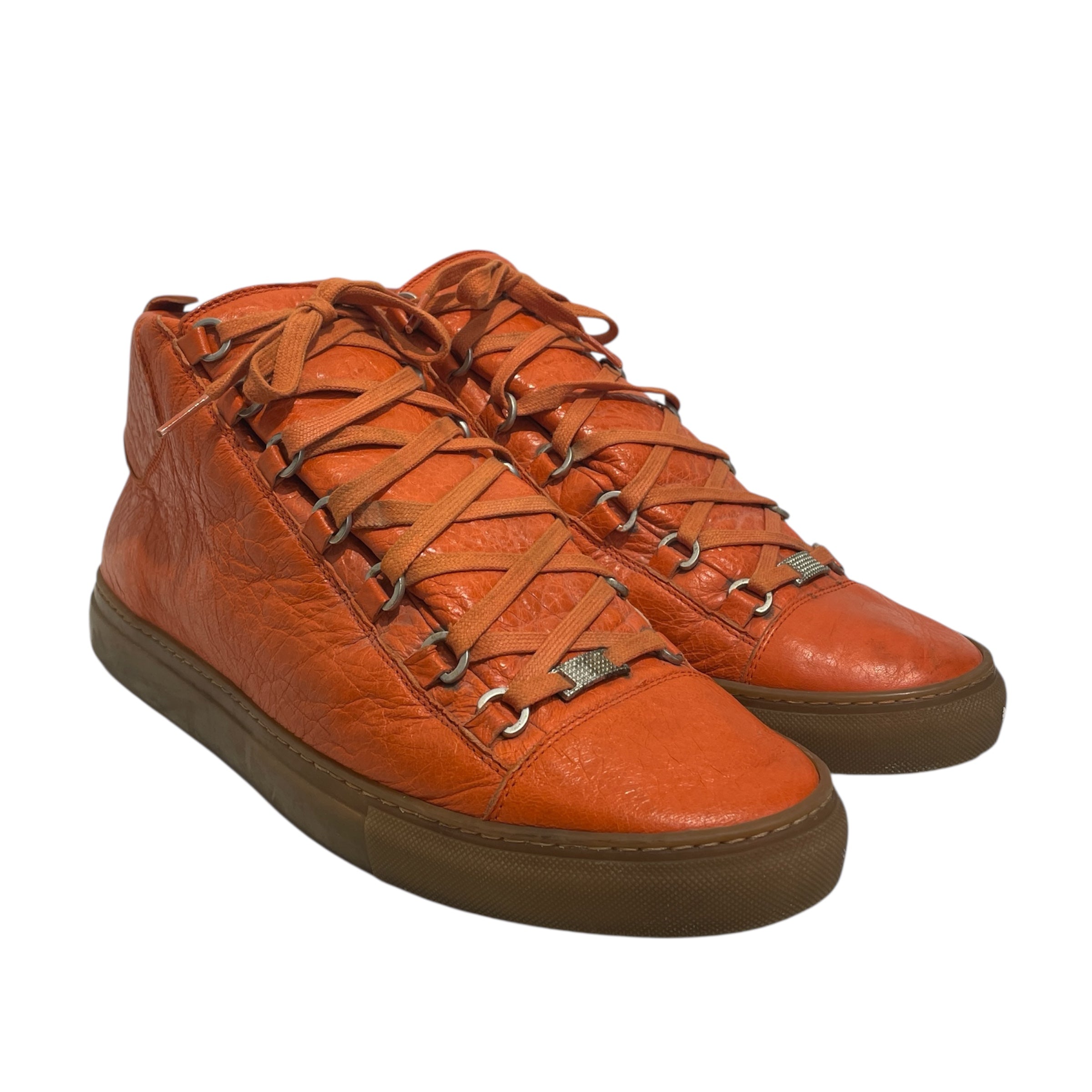 BALENCIAGA/Low-Sneakers/EU 46/Leather/ORN/ view 1