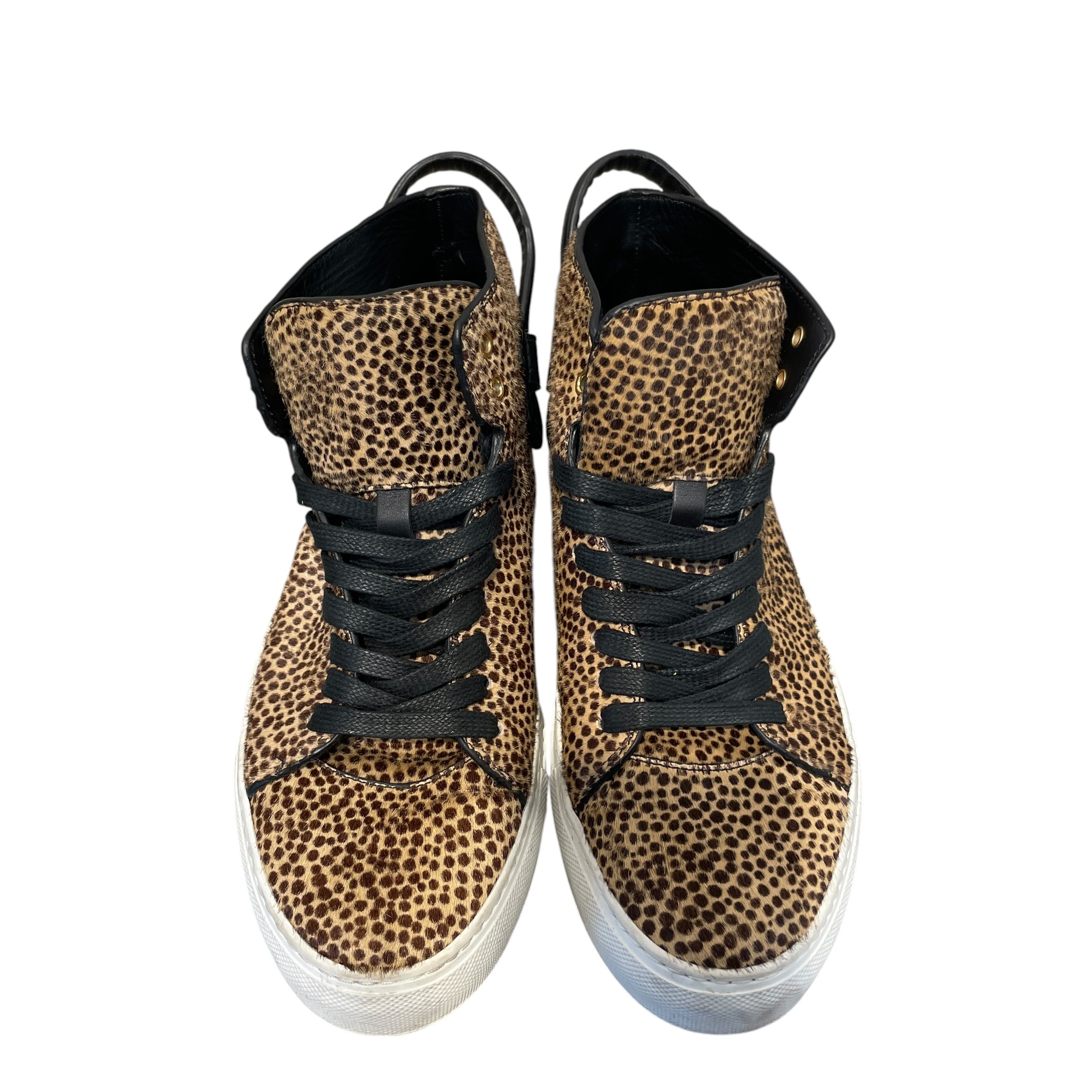 BUSCEMI/Hi-Sneakers/EU 41/Animal Pattern/Fake Fur/CML/Ponyhair 100mm view 3