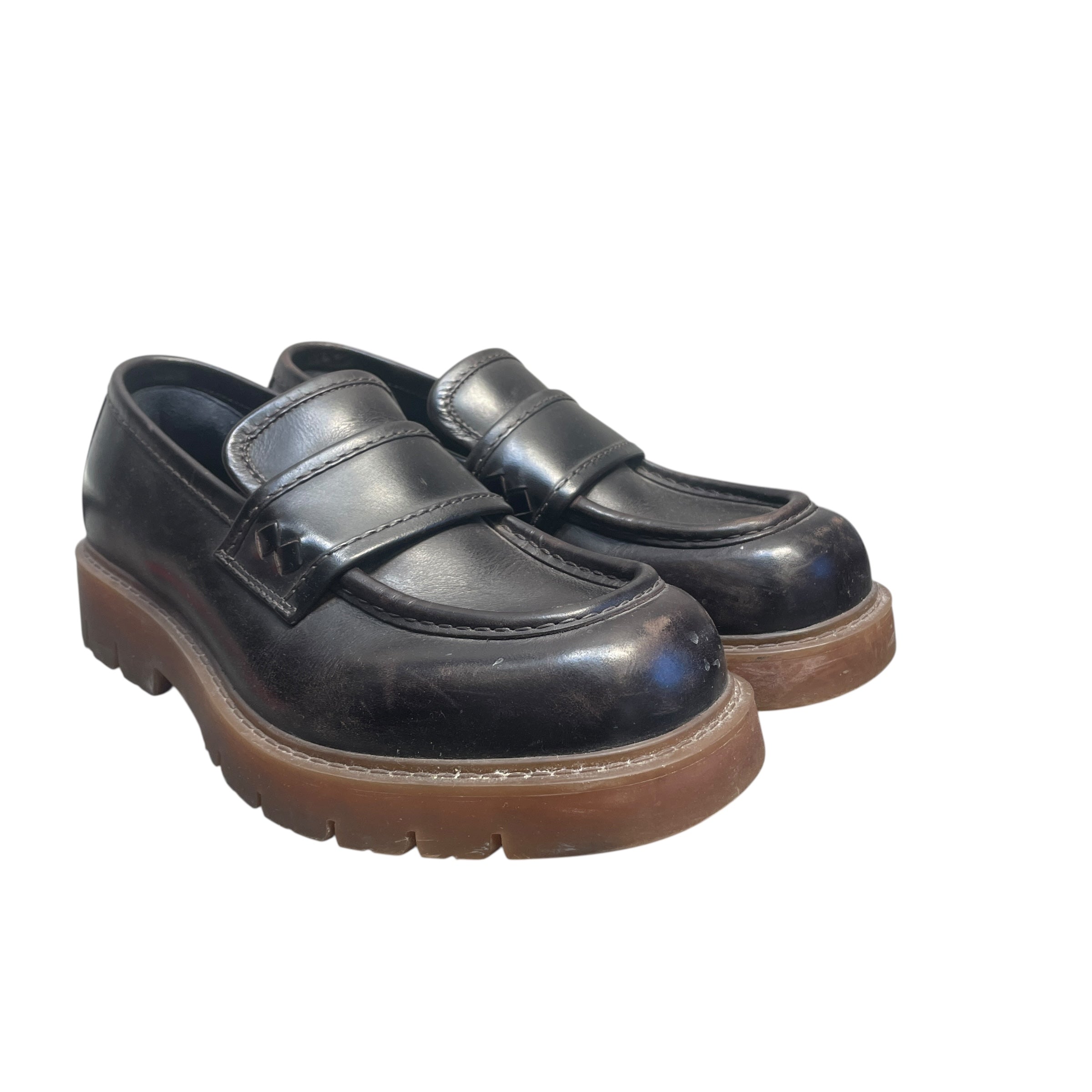 BOTTEGA VENETA/Loafers/EU 42/Leather/BRW/ view 1