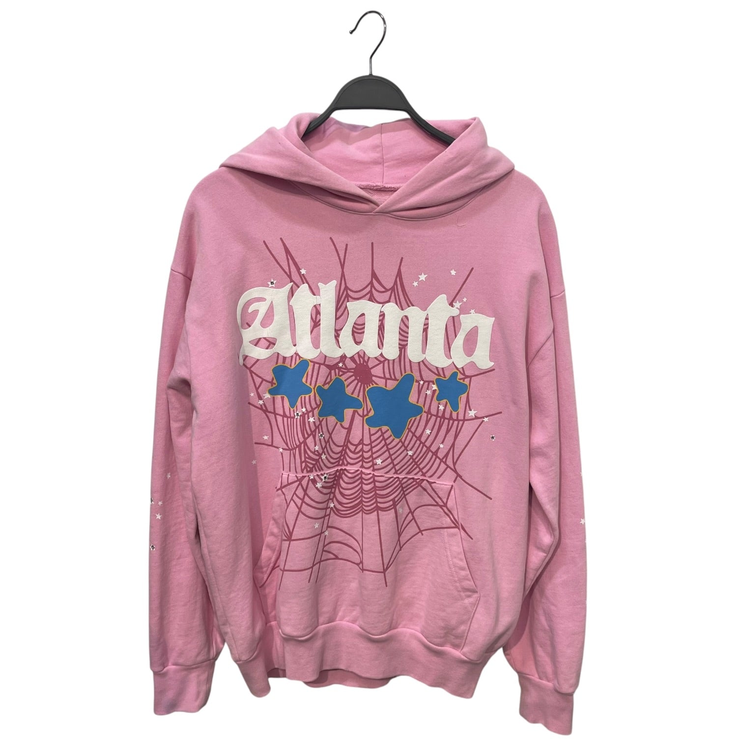 Sp5der/Hoodie/M/Graphic/Cotton/PNK/Oversize/Worldwide Atlanta view 1