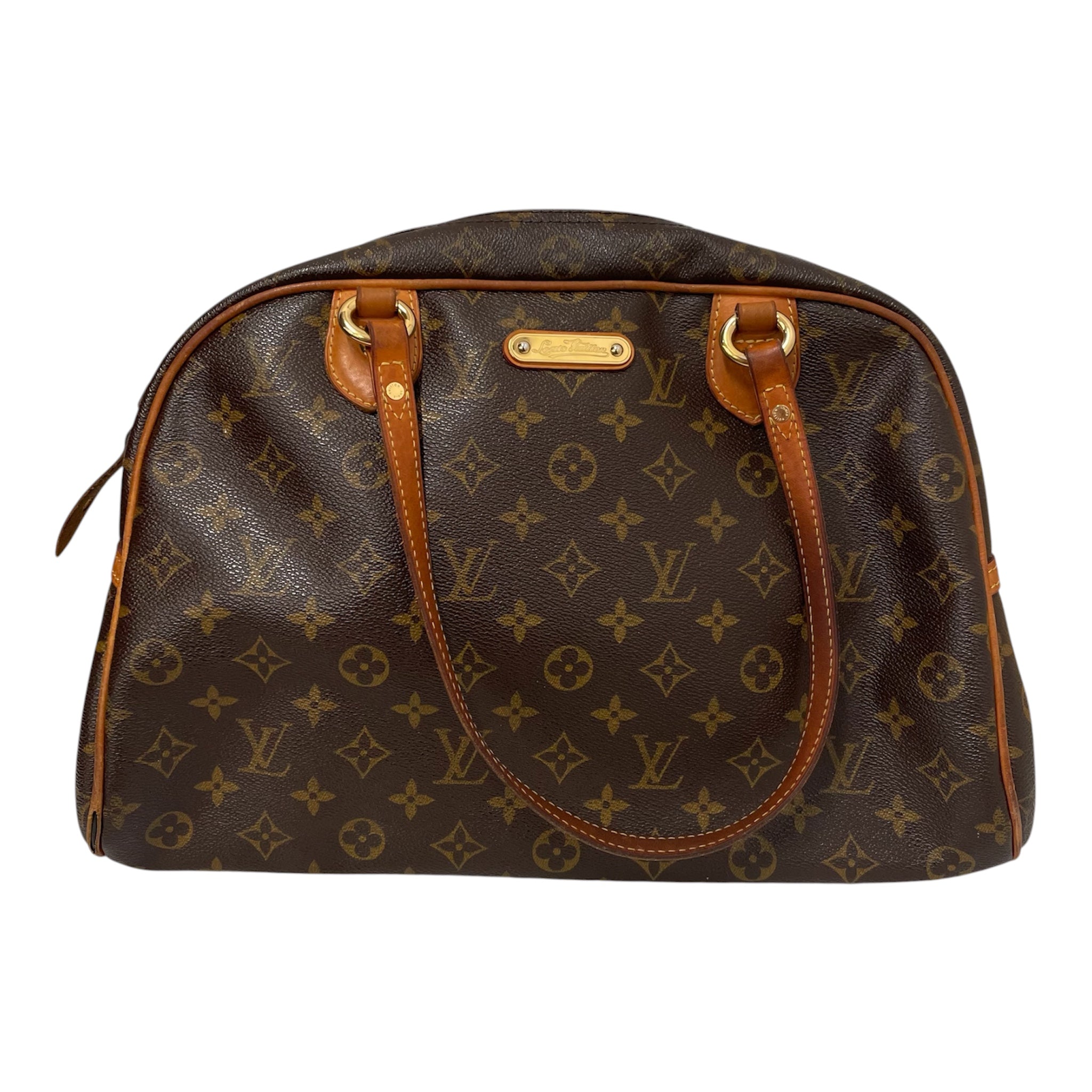 LOUIS VUITTON/Hand Bag/All Over Print/Leather/BRW/SKINNY STRAP view 1