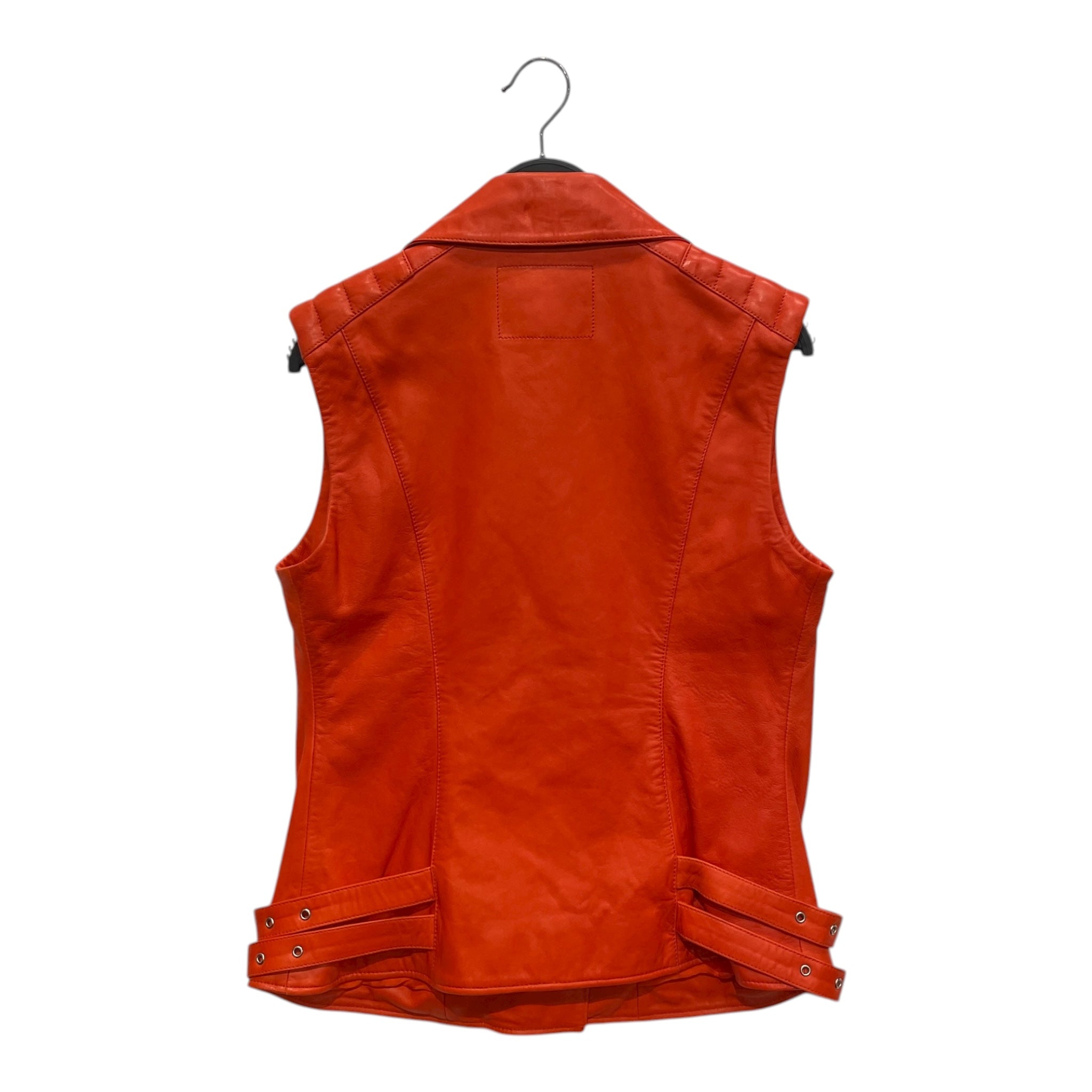 Alexander McQueen/Vest/40/Leather/ORN/BUCKLE SIDE PERFECTO VEST view 2
