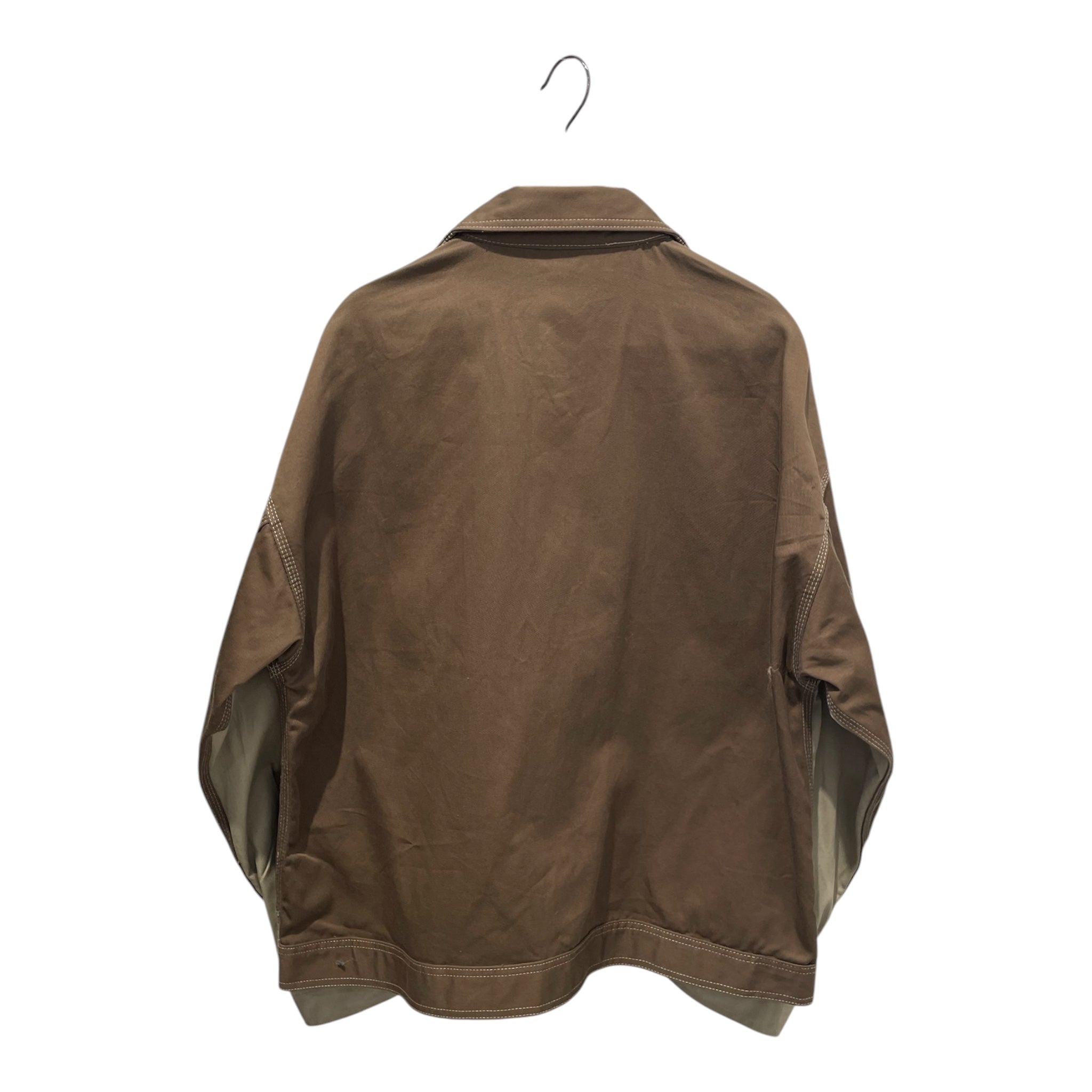 MIHARA YASUHIRO/Jacket/M/Cotton/BEG/FRONT CLEAR POCKET view 2