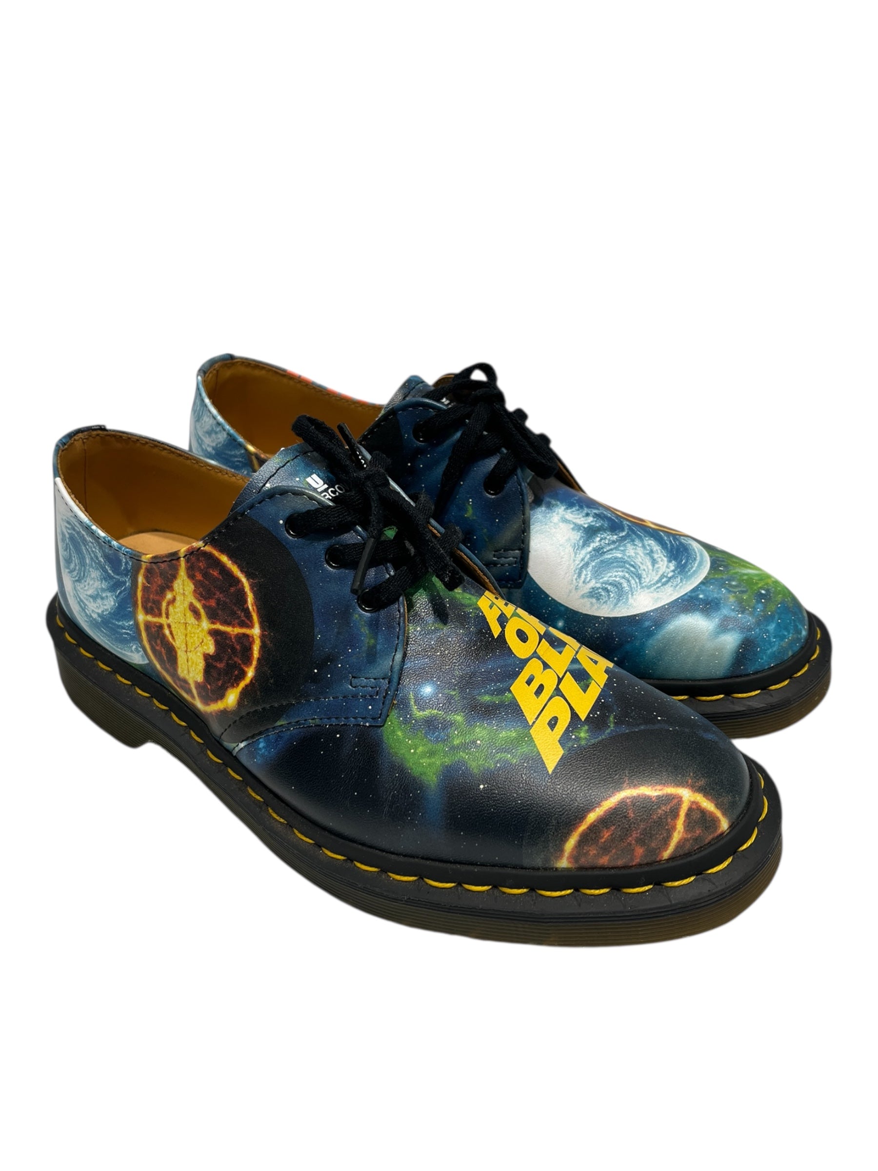 Supreme/Dr.Martens/UNDERCOVER/Loafers/US 9/All Over Print/Leather/MLT/PUBLIC ENEMY/SPACE PRINT view 1