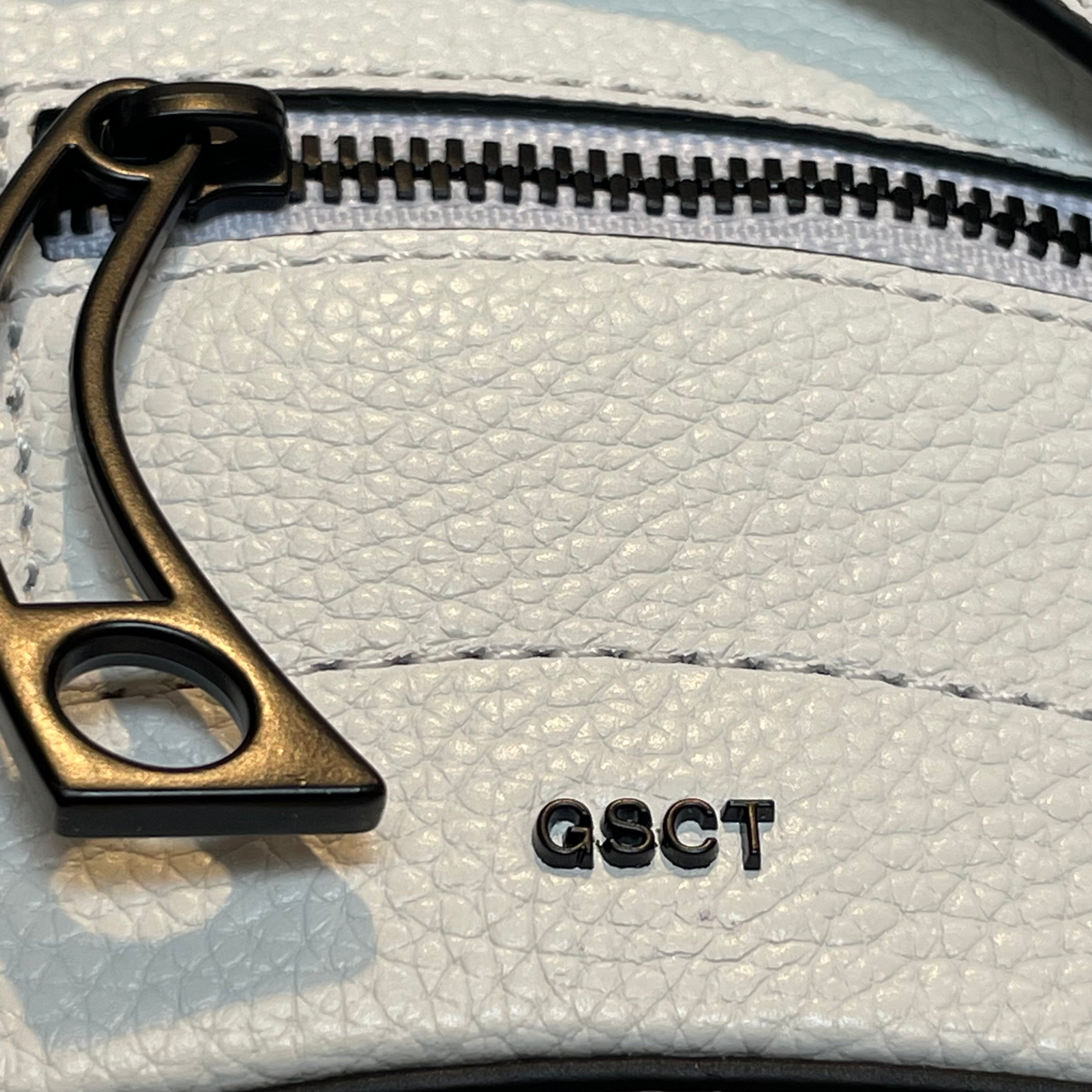 MSCHF/Hand Bag/Leather/WHT/MINI BAG WHITE BLACK LINING view 4
