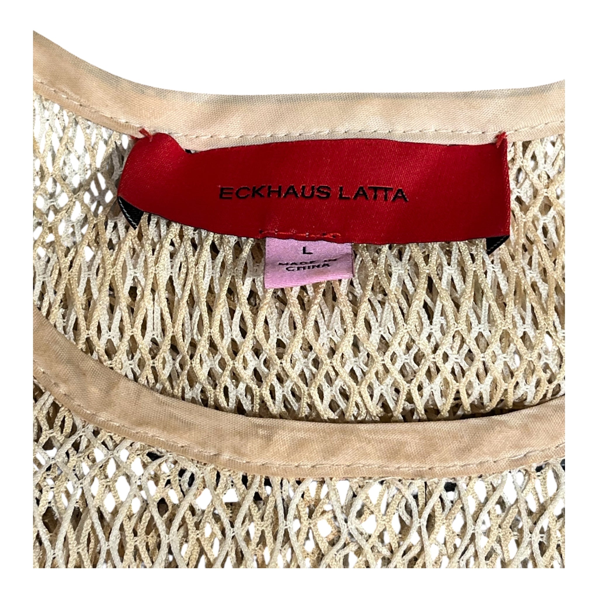ECKHAUS LATTA/Tank Top/L/Cotton/BEG/ view 3