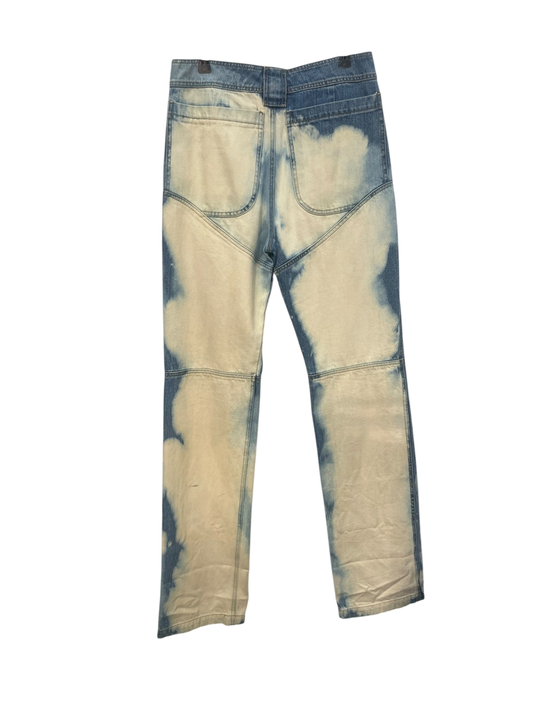 Telfar/Pants/XS/Denim/BLU/BLEACHED view 2