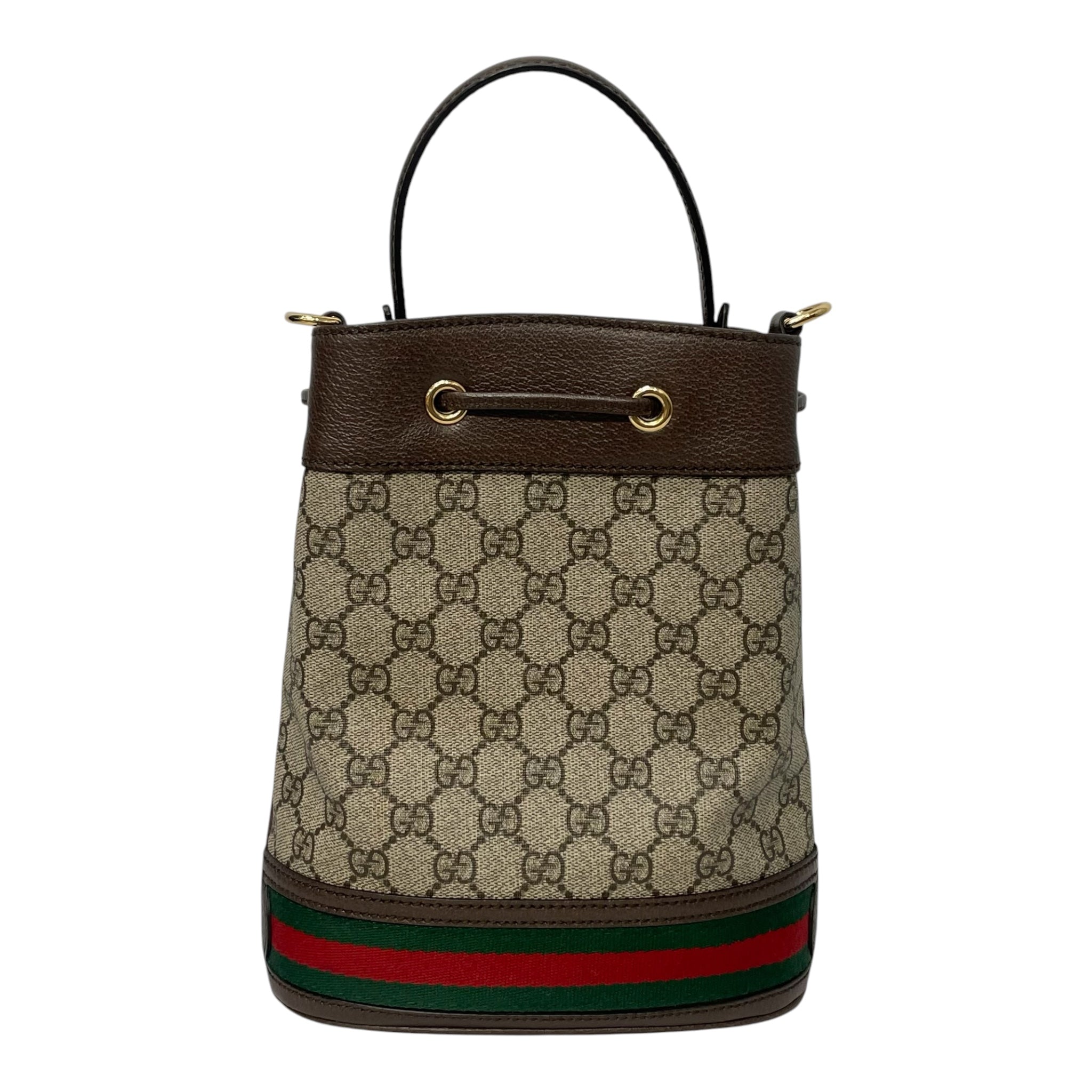 GUCCI/Hand Bag/Monogram/Leather/BRW/ophidia bucket supreme view 2