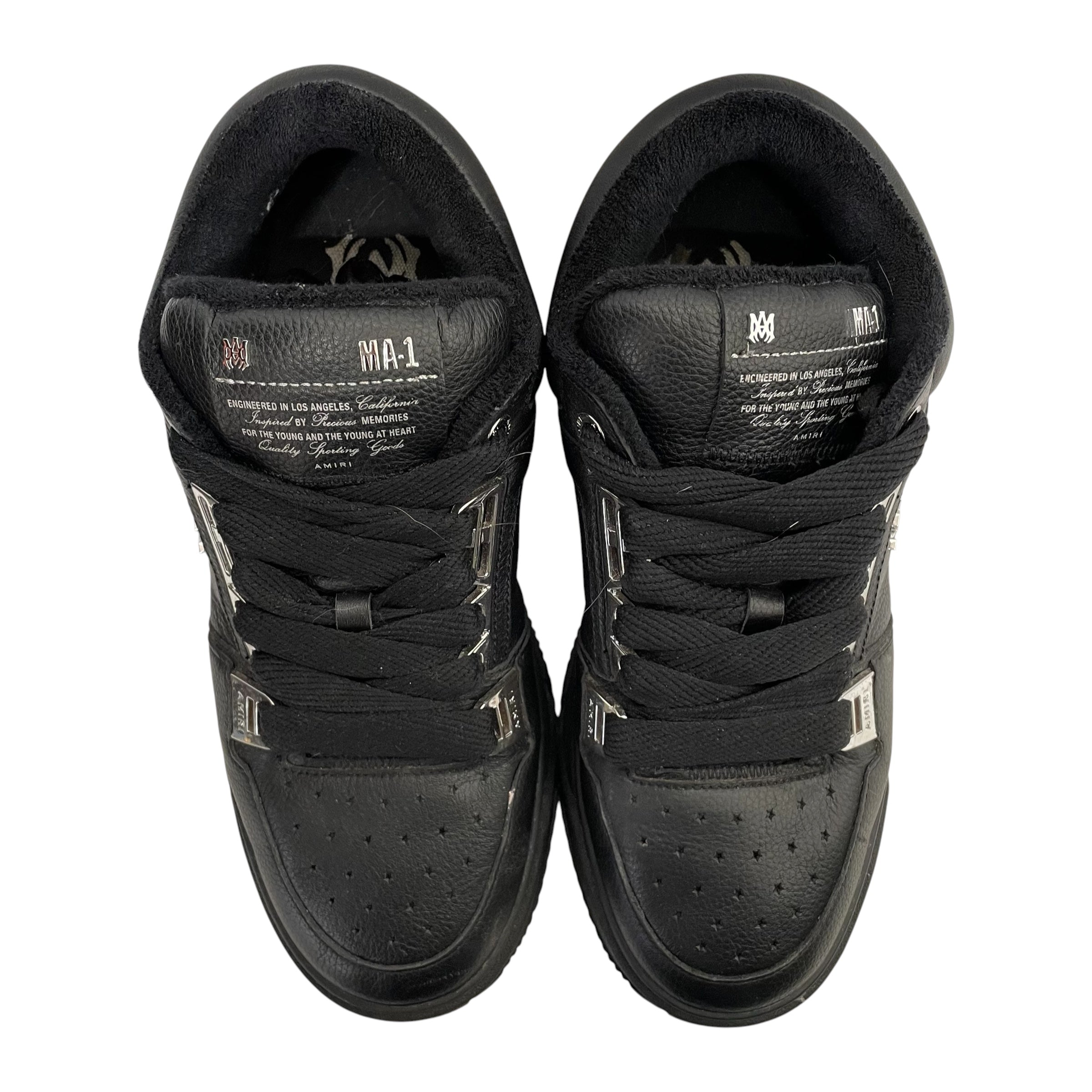 AMIRI/Low-Sneakers/US 10/Leather/BLK/ma-1 view 5