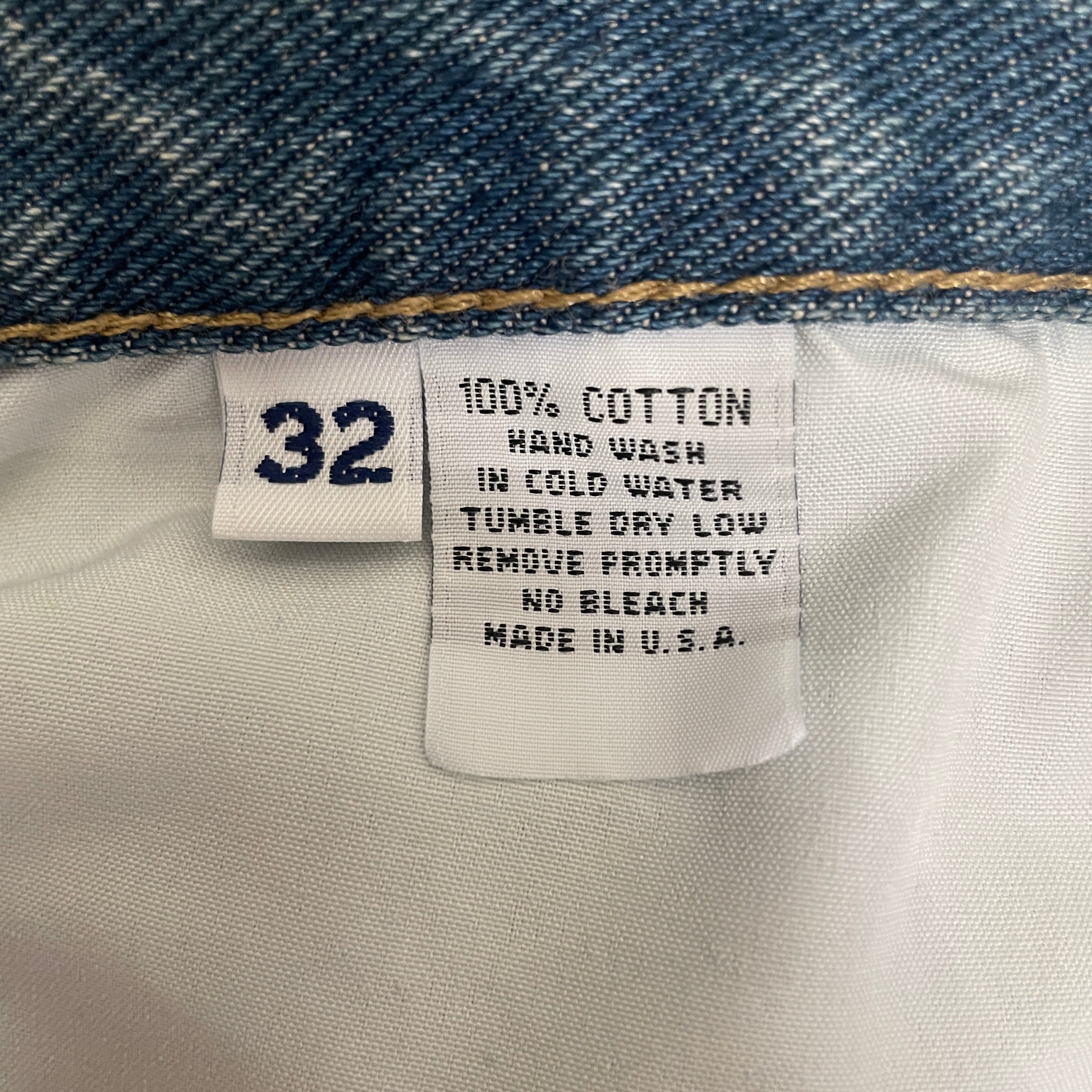 HYACYN/Straight Pants/32/Cotton/IDG/RTW25-26 LIGHT WASH DENIM view 3