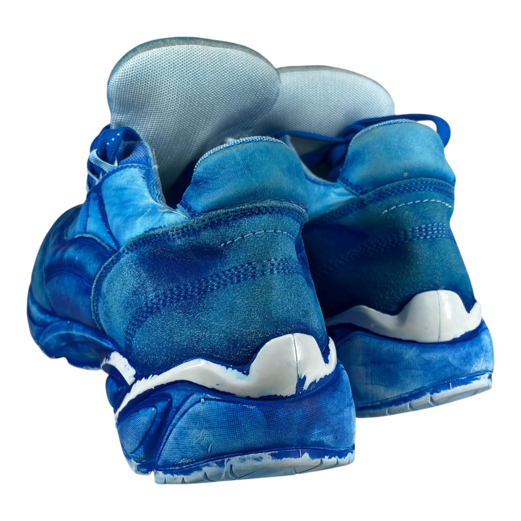 MM6/Low-Sneakers/EU 40/BLU/Distressed Tie-Dye Sneaker view 2