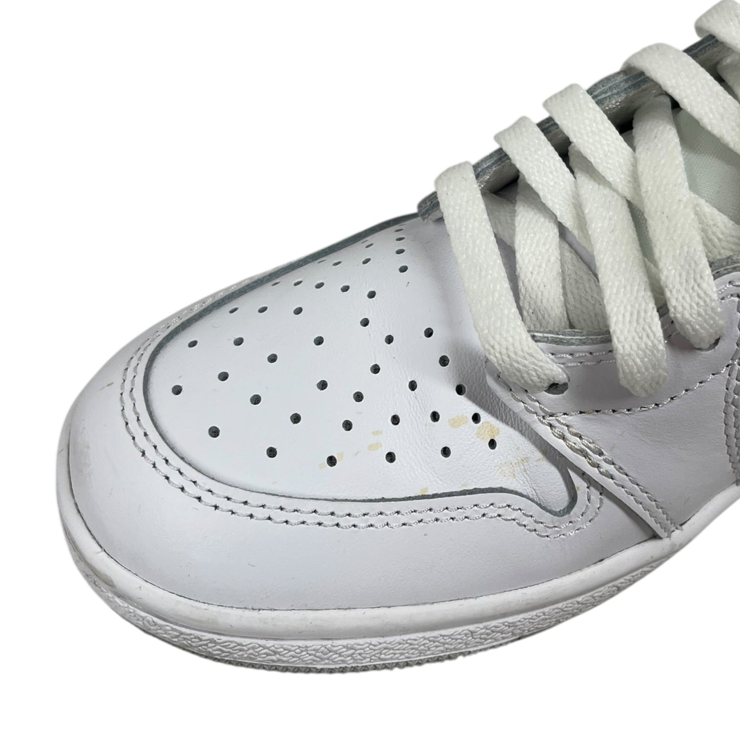 NIKE/AIR JORDAN 1 HIGH 85/Hi-Sneakers/US 8/Leather/WHT/BQ4422-100 view 4