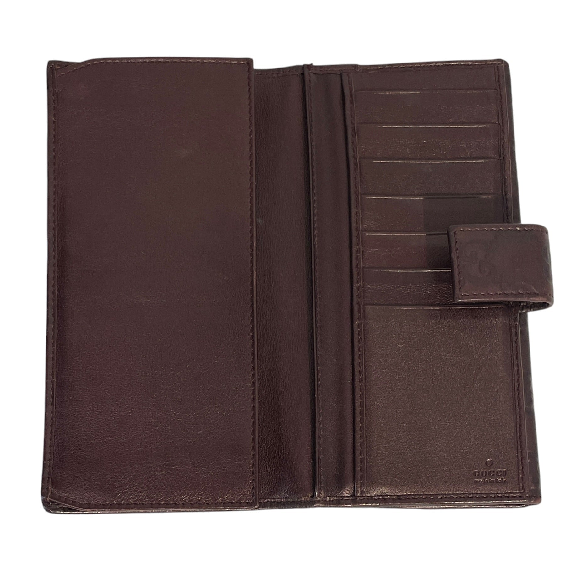 GUCCI/Long Wallet/S/Leather/BRW/QHW723M view 3