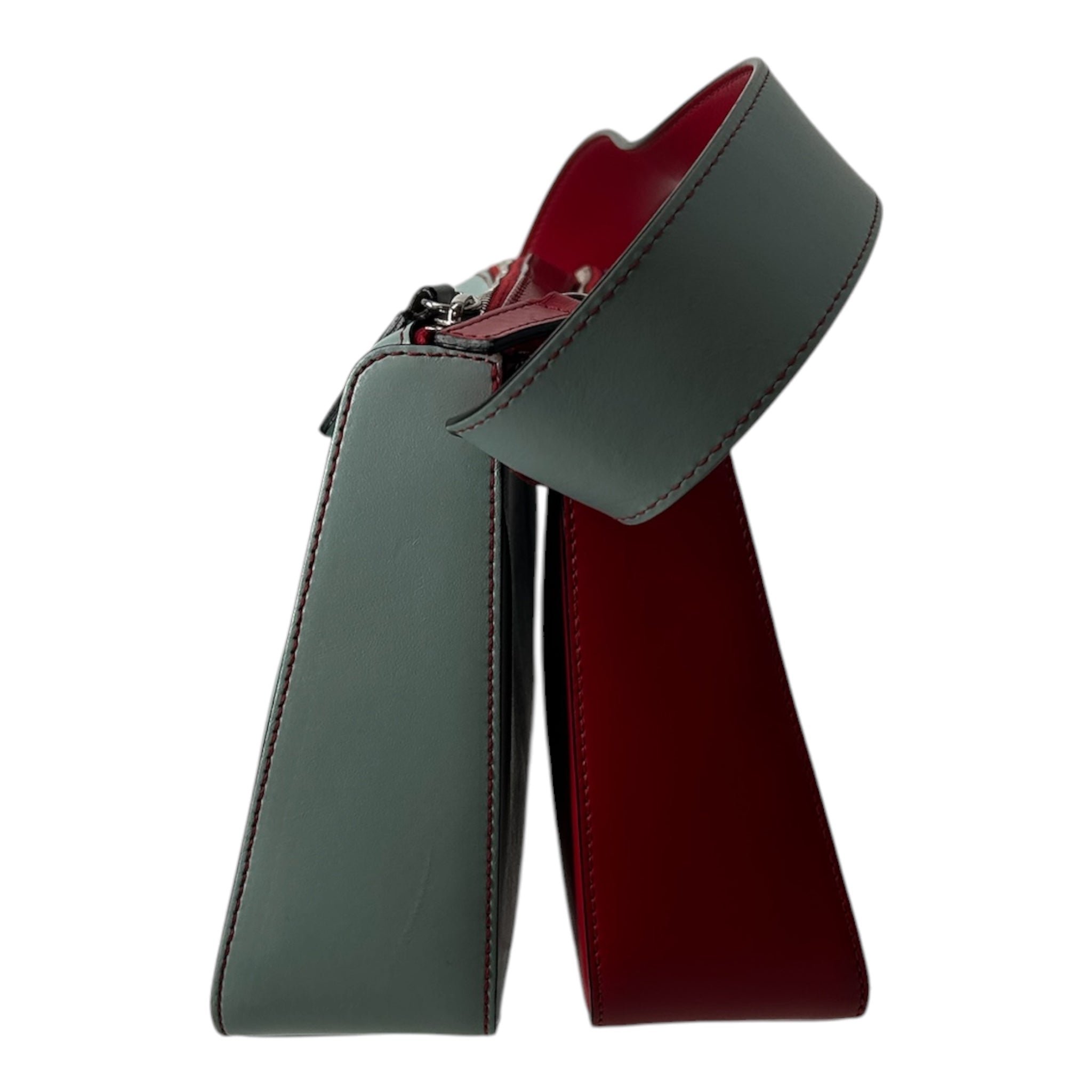 SUNNEI/Hand Bag/Leather/MLT/RED/BLU view 3