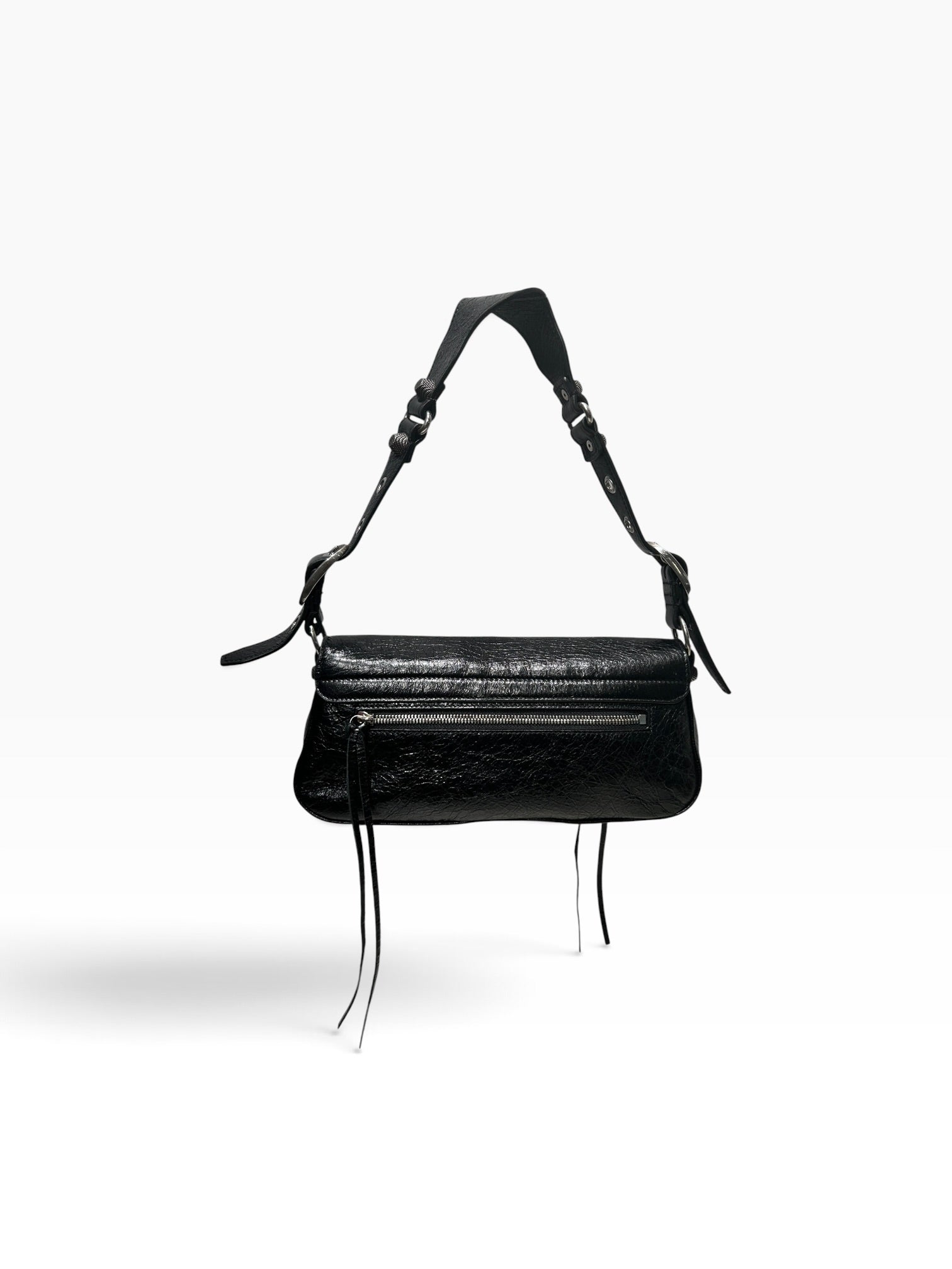 BALENCIAGA/Bag/Leather/BLK/LA CAGOLE SLING BAG view 2