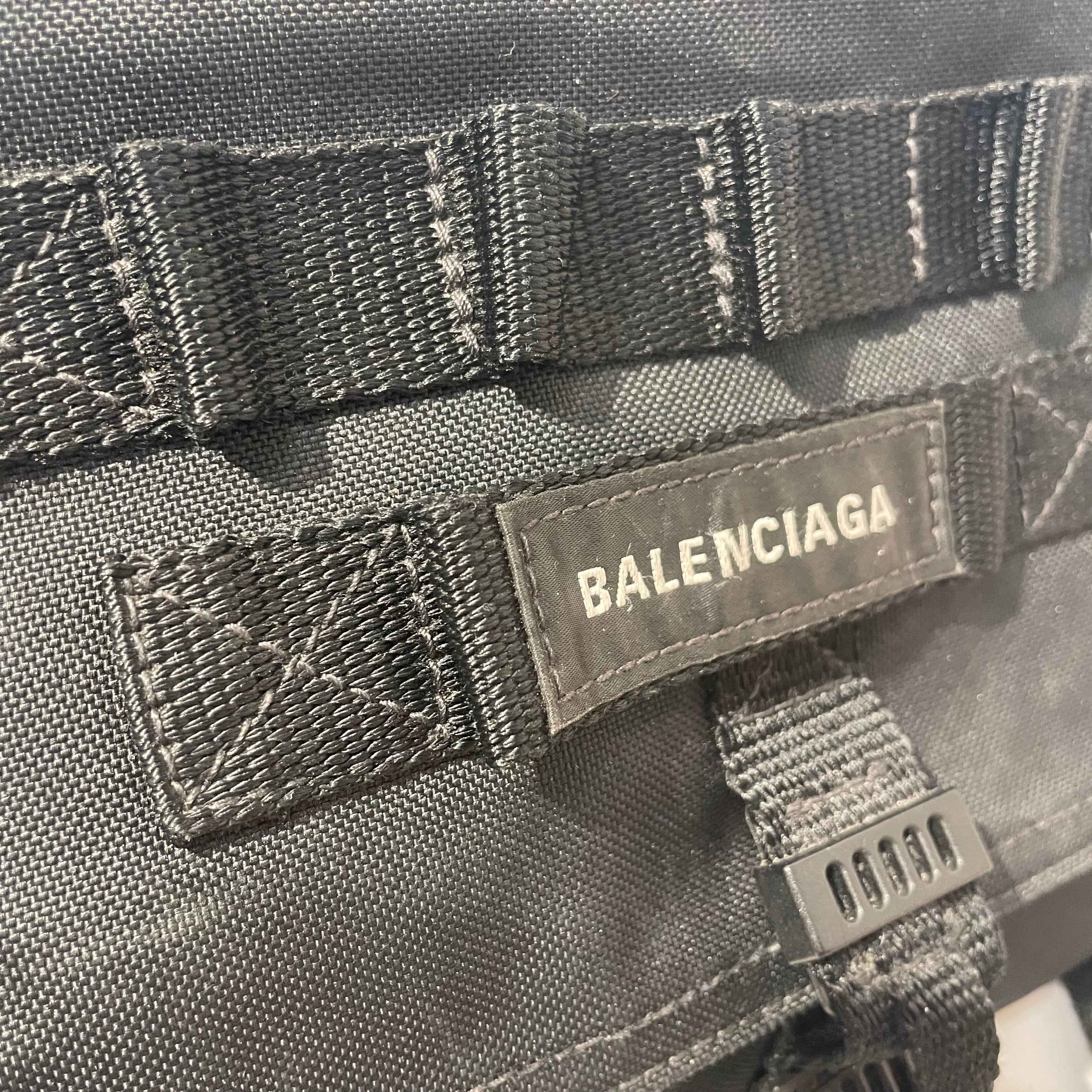 BALENCIAGA/Cross Body Bag/Nylon/BLK/ view 7