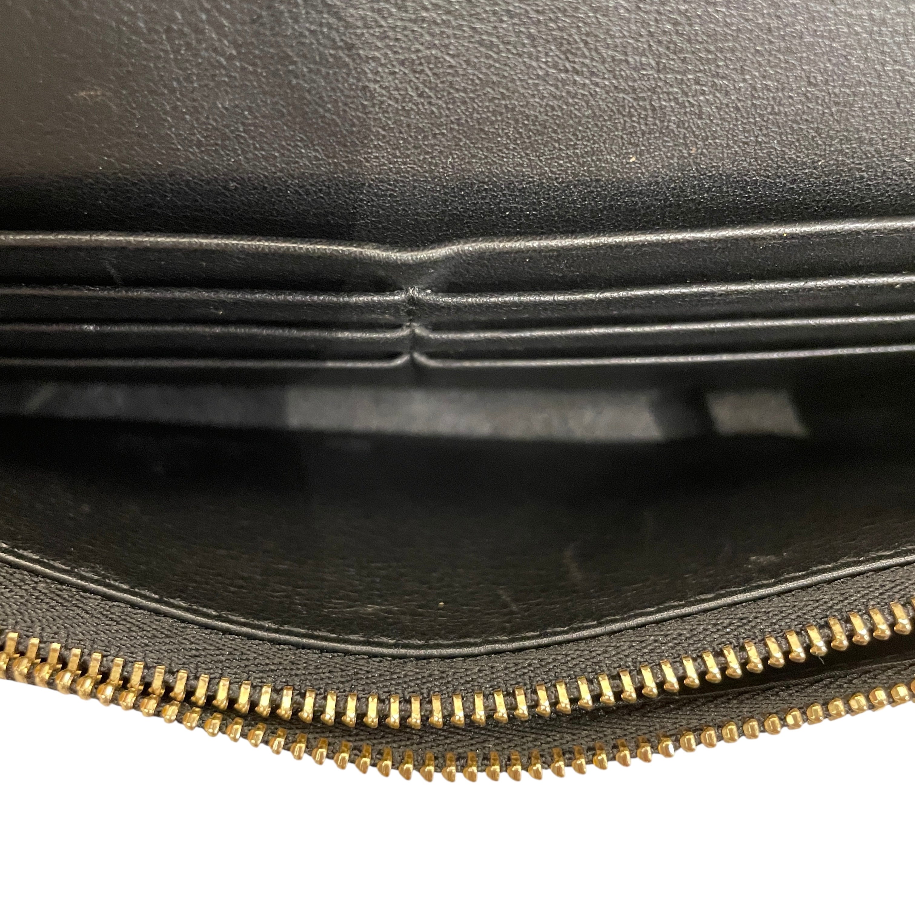 MCM/Trifold Wallet/Monogram/Leather/BLK/ view 4