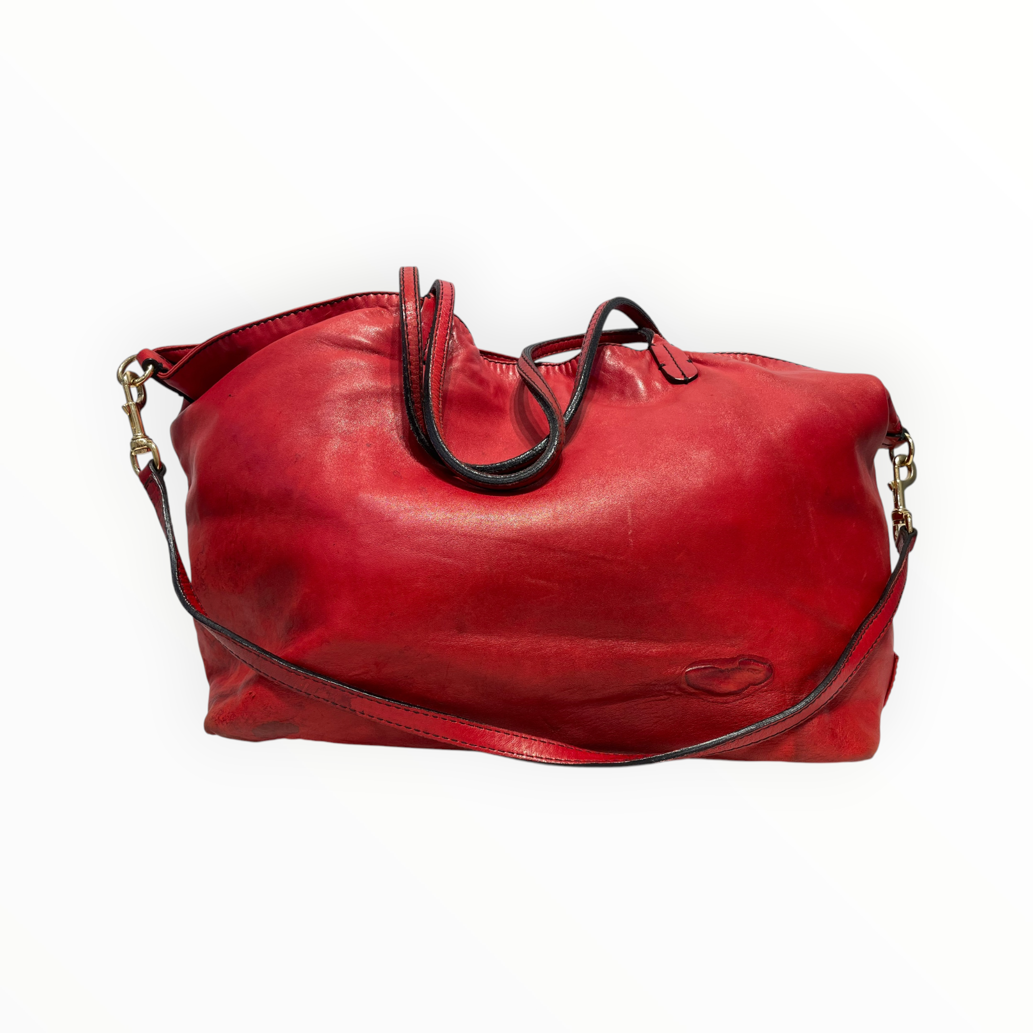 VALENTINO/Hand Bag/Floral Pattern/Leather/RED/ view 2