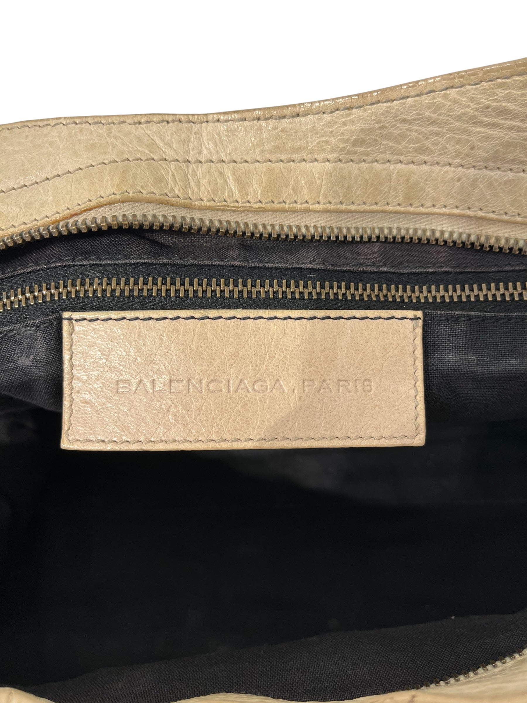 BALENCIAGA/Bag/Leather/CRM/MEDIUM LE CITY BAG CIRCLE SIDE view 5