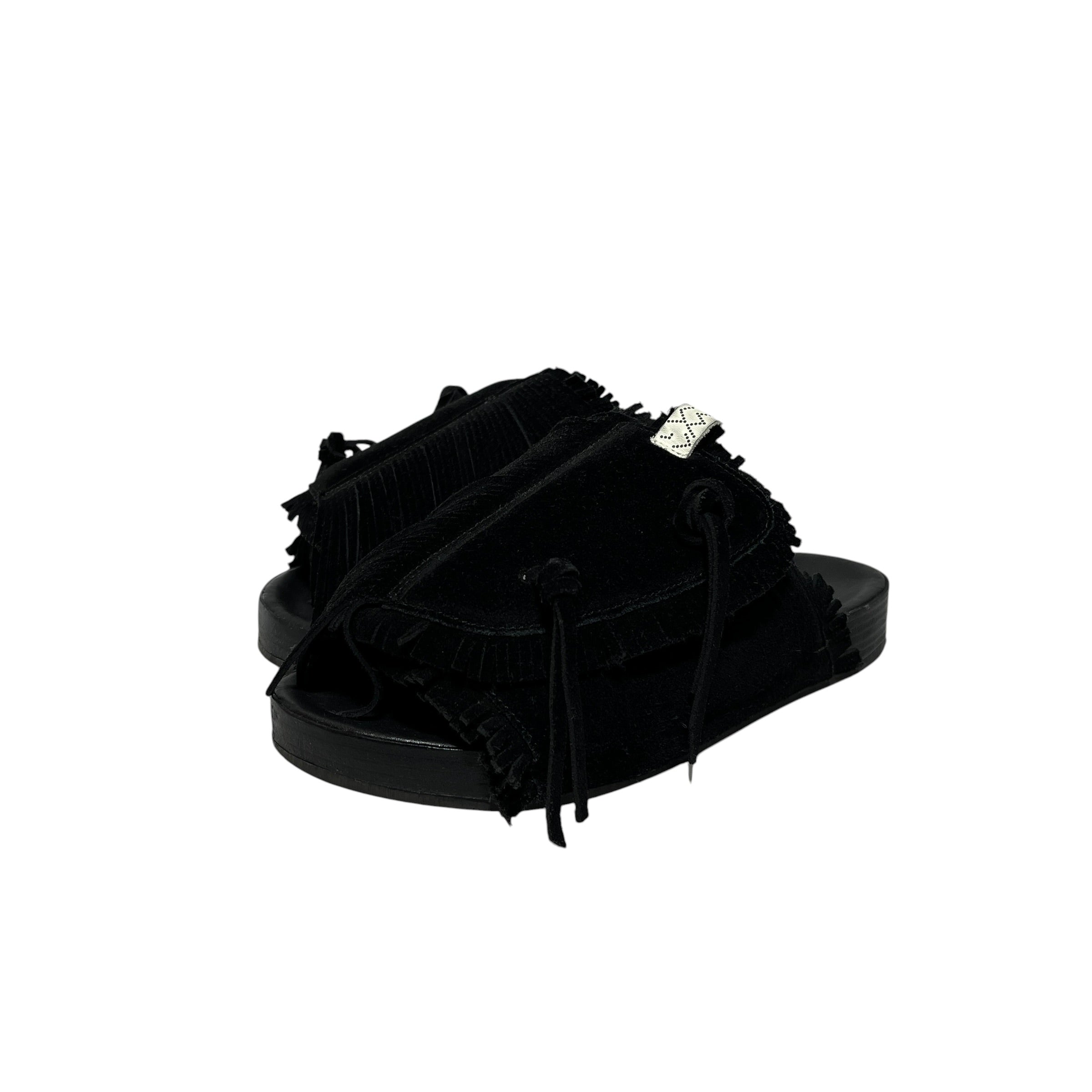 visvim/Sandals/M/Leather/BLK/ view 2