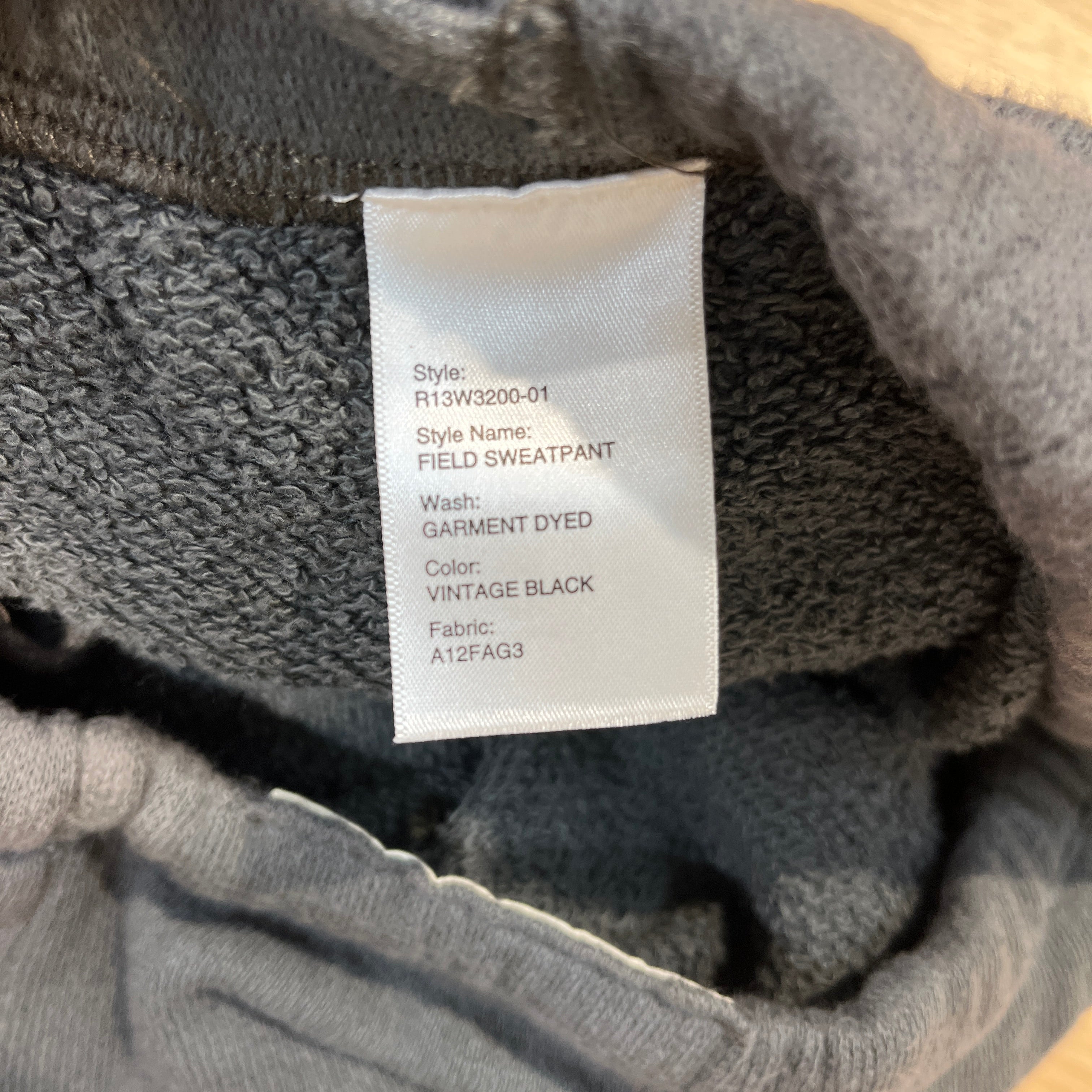 R13/Bootcut Pants/M/Cotton/GRY/Flared Sweatpant view 4