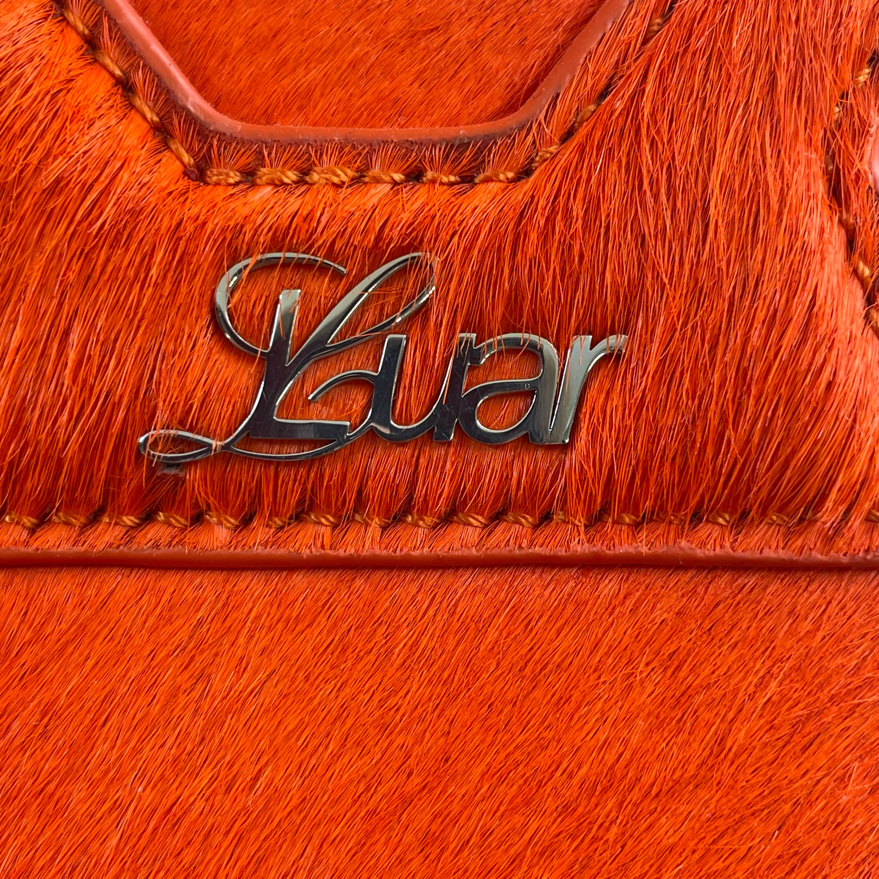 luar/Bag/Mohair/ORN/ponyhair/ silvr harware view 5