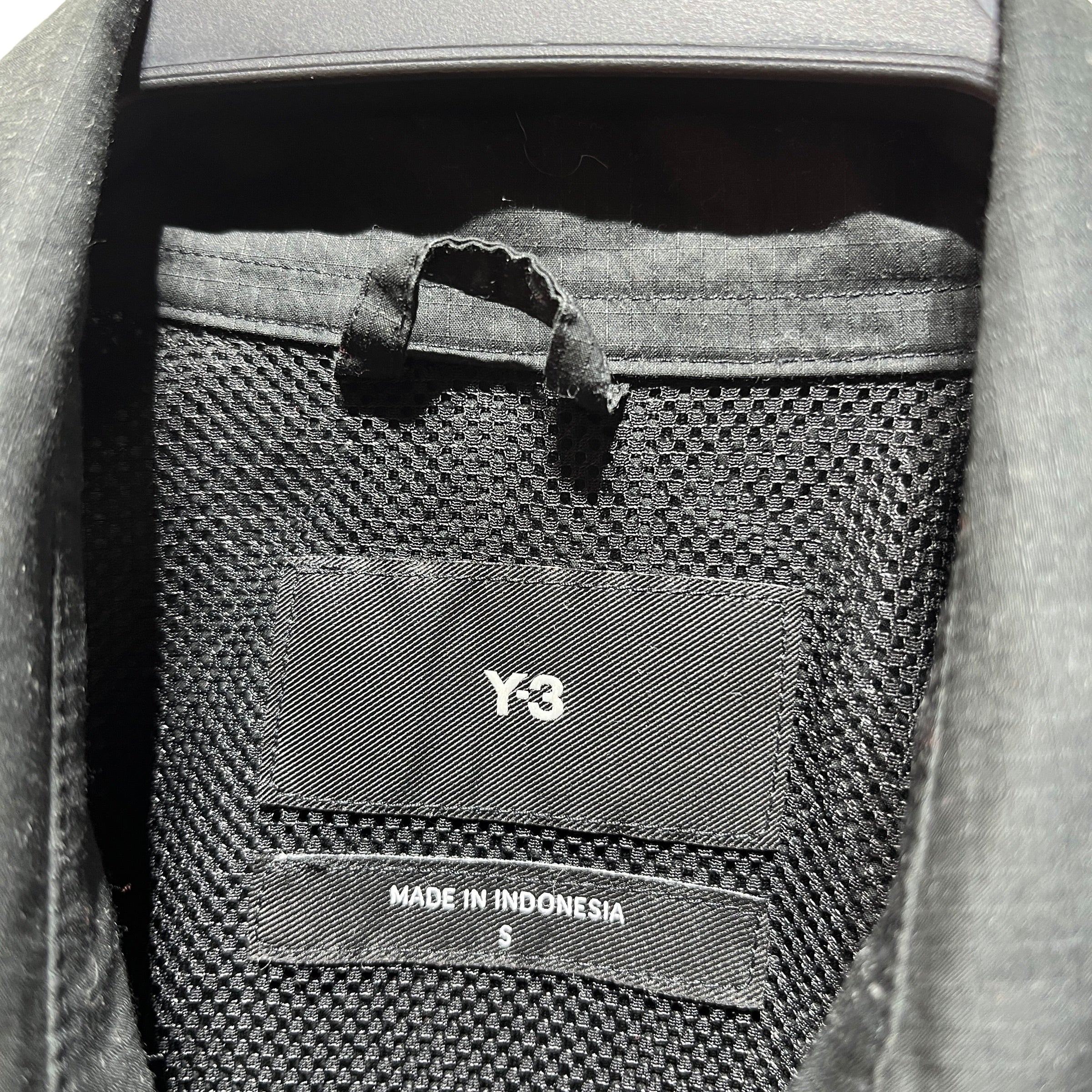 Y-3/Windbreaker/S/Nylon/BLK/Chest logo view 5