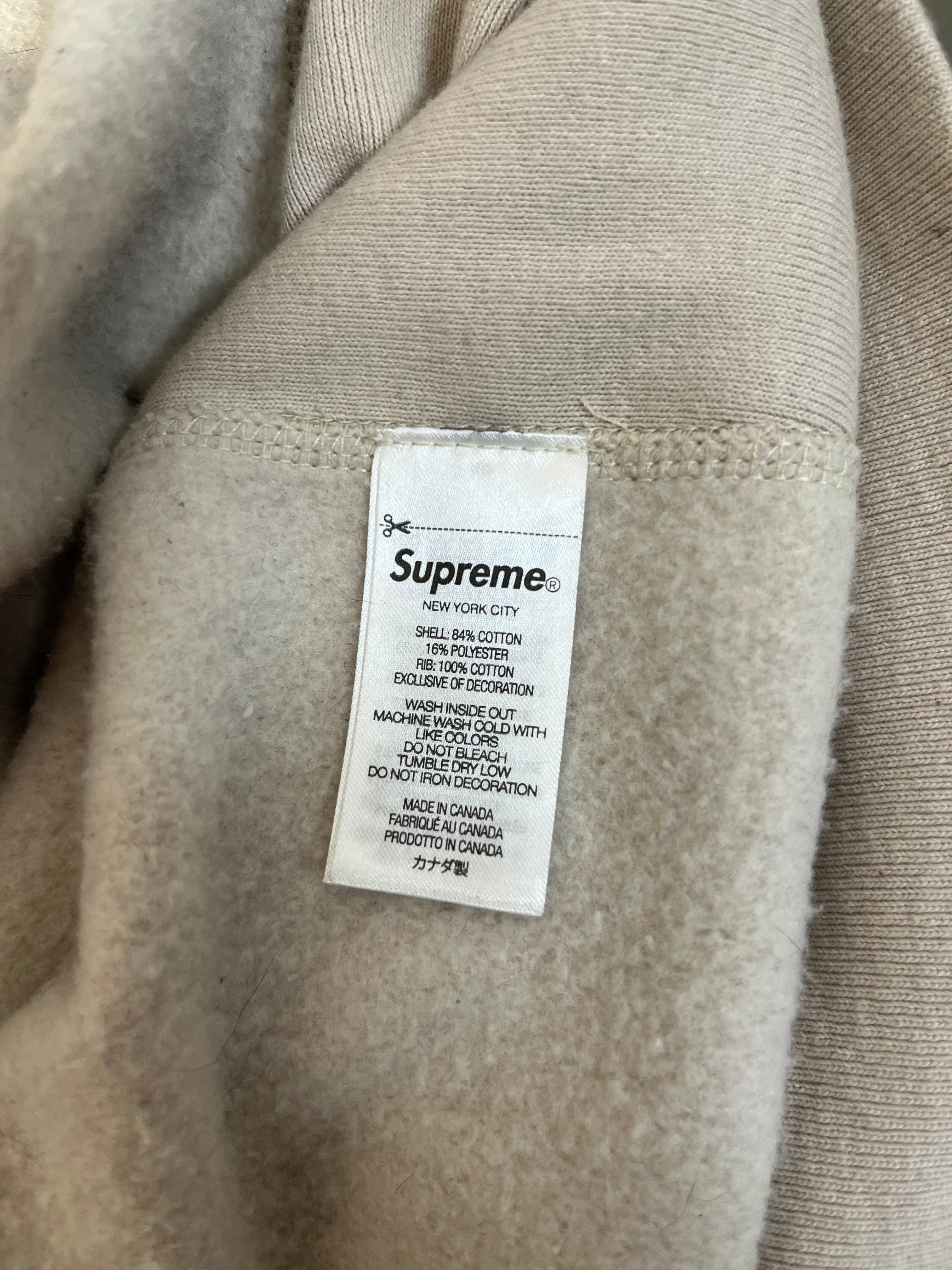 Supreme/Hoodie/L/Cotton/CRM/Box Logo view 6