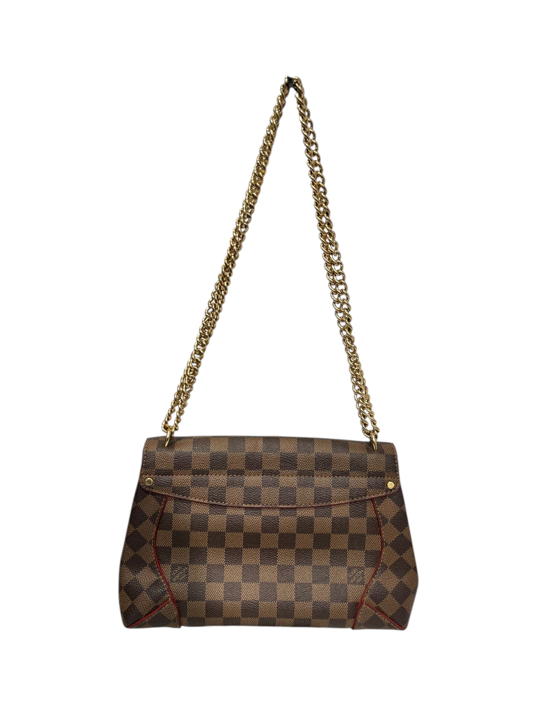 LOUIS VUITTON/Cross Body Bag/Gingham Check/Leather/BRW/AR4186 Damier Ebene Caissa view 2