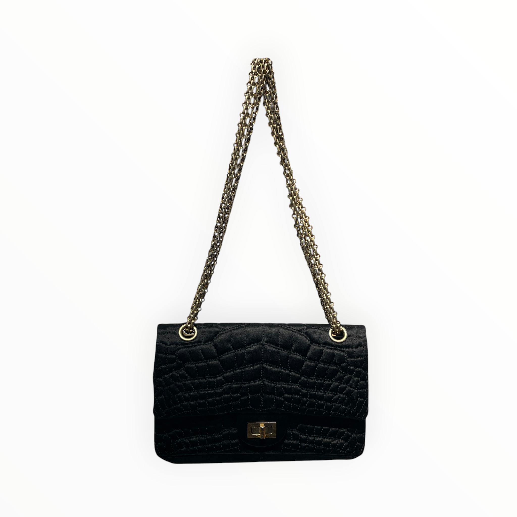 CHANEL/Bag/Silk/BLK/11727460 view 1